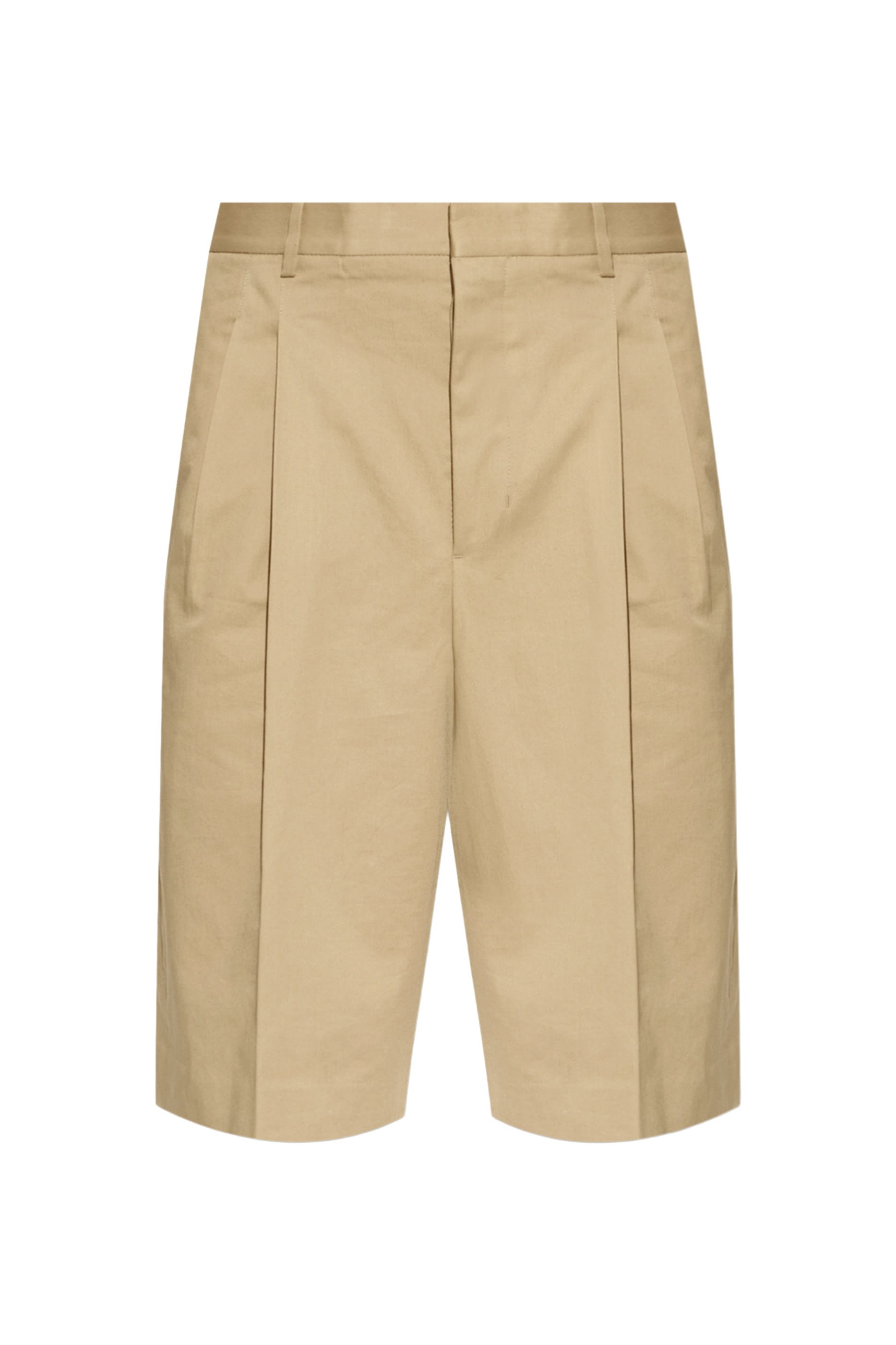 Wide Bermuda Two Pleats Shorts