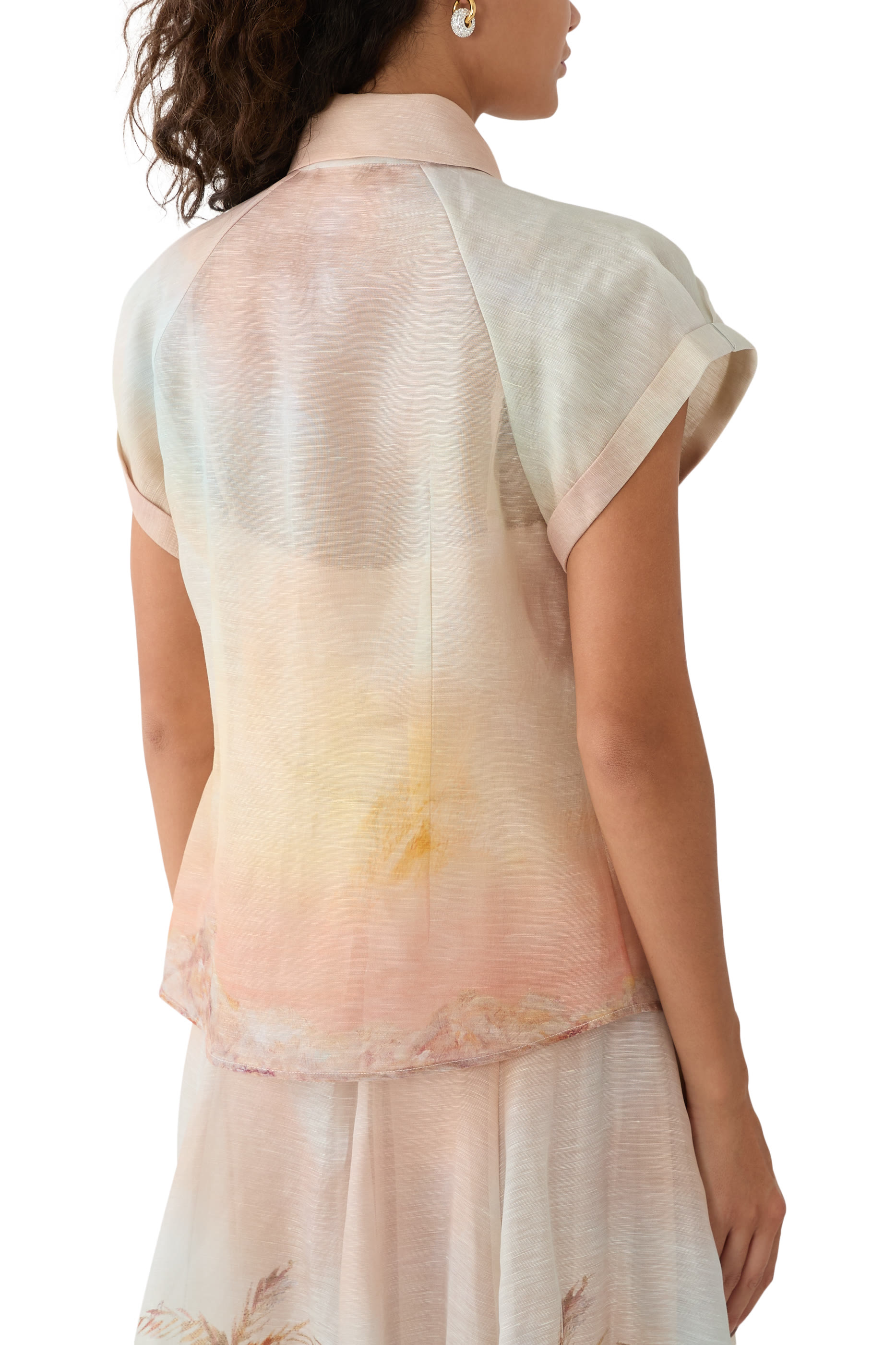 Illuminate Fitted Blouse