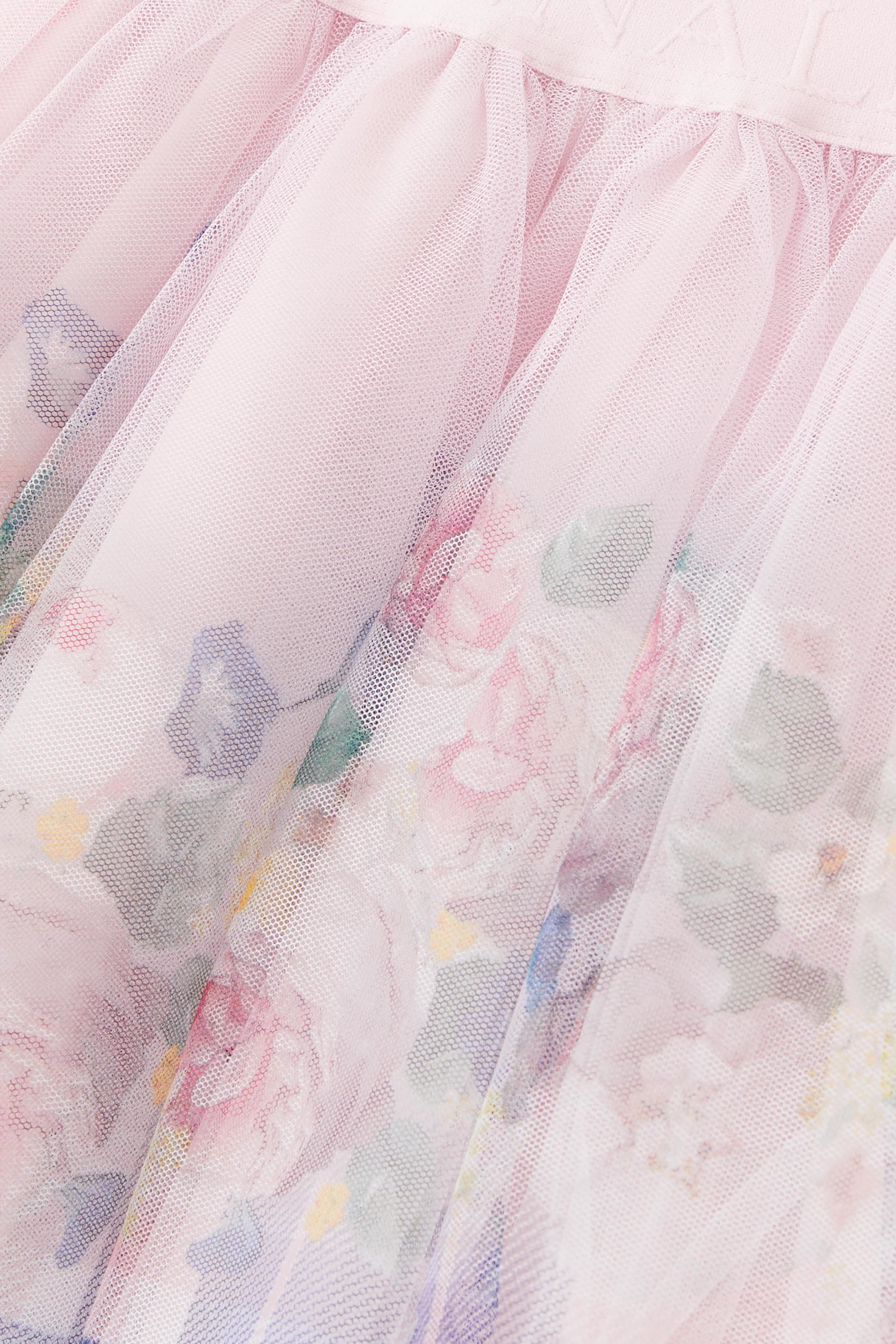 Kids Baroque Rose Tulle Skirt