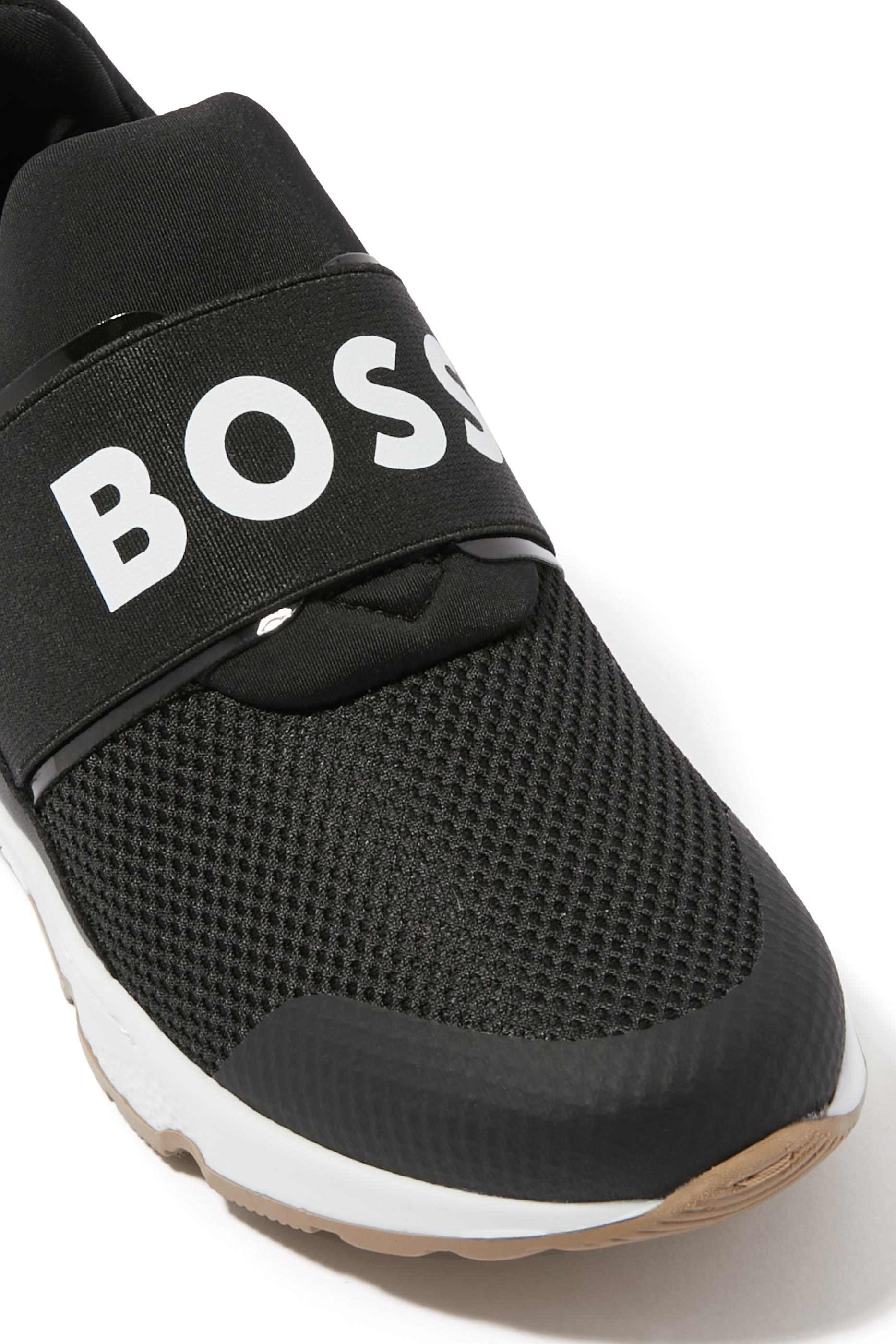 Kids Slip-On Logo Sneakers