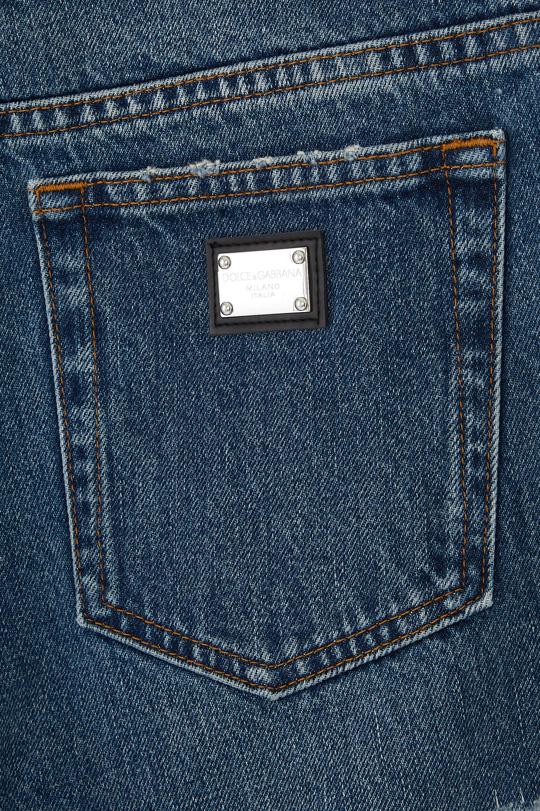 Kids Ripped Straight Jeans