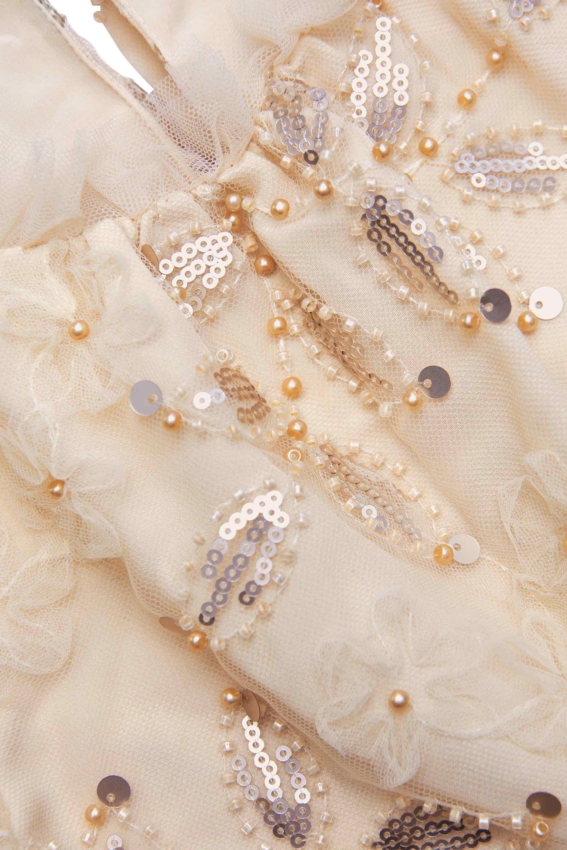 Kids Sequin Tulle Dress