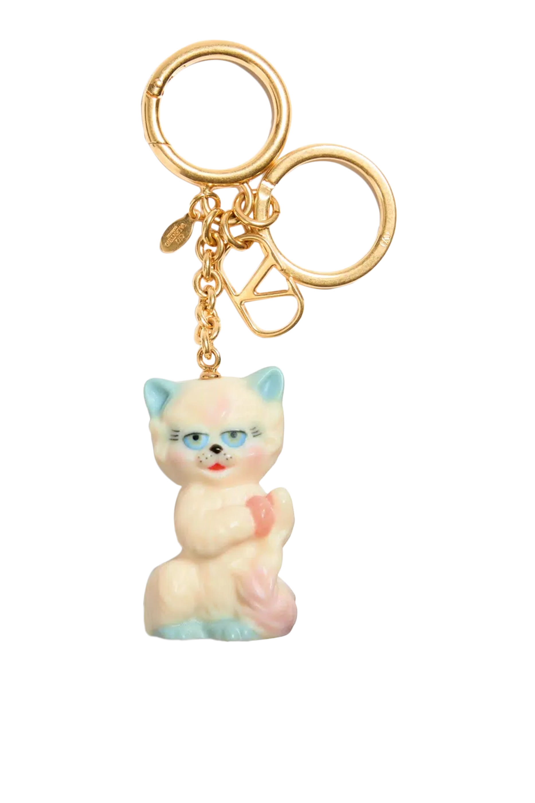 Le Chat De La Maison Bag Charm with Key Ring