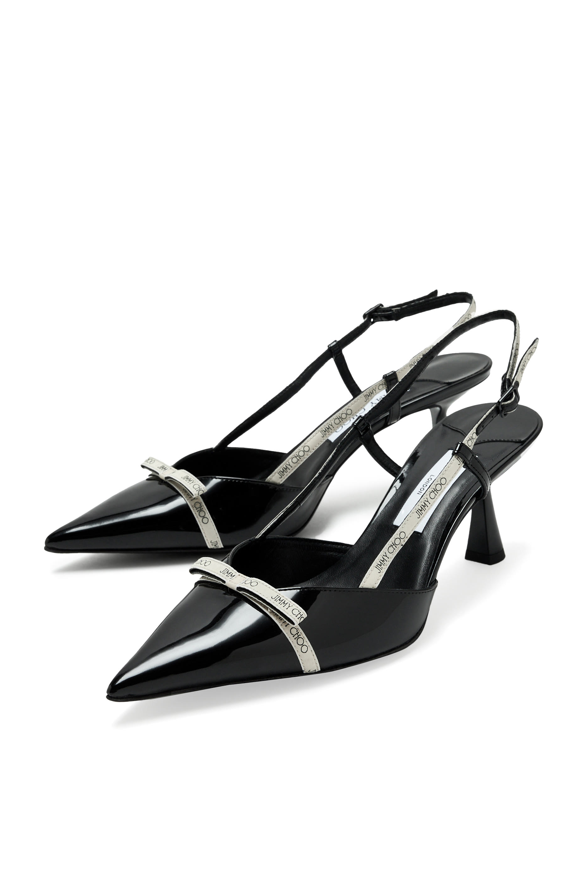 Camila 65 Patent Leather Slingback Pumps