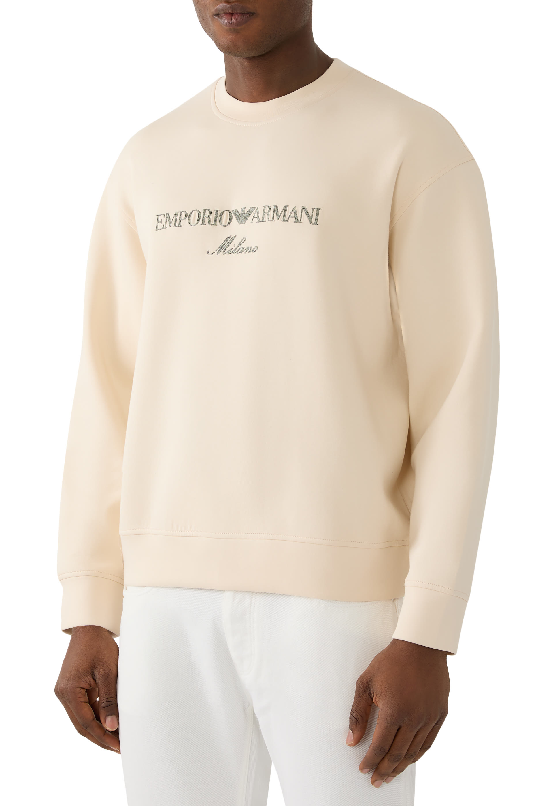 EA Logo Embroidered Sweatshirt