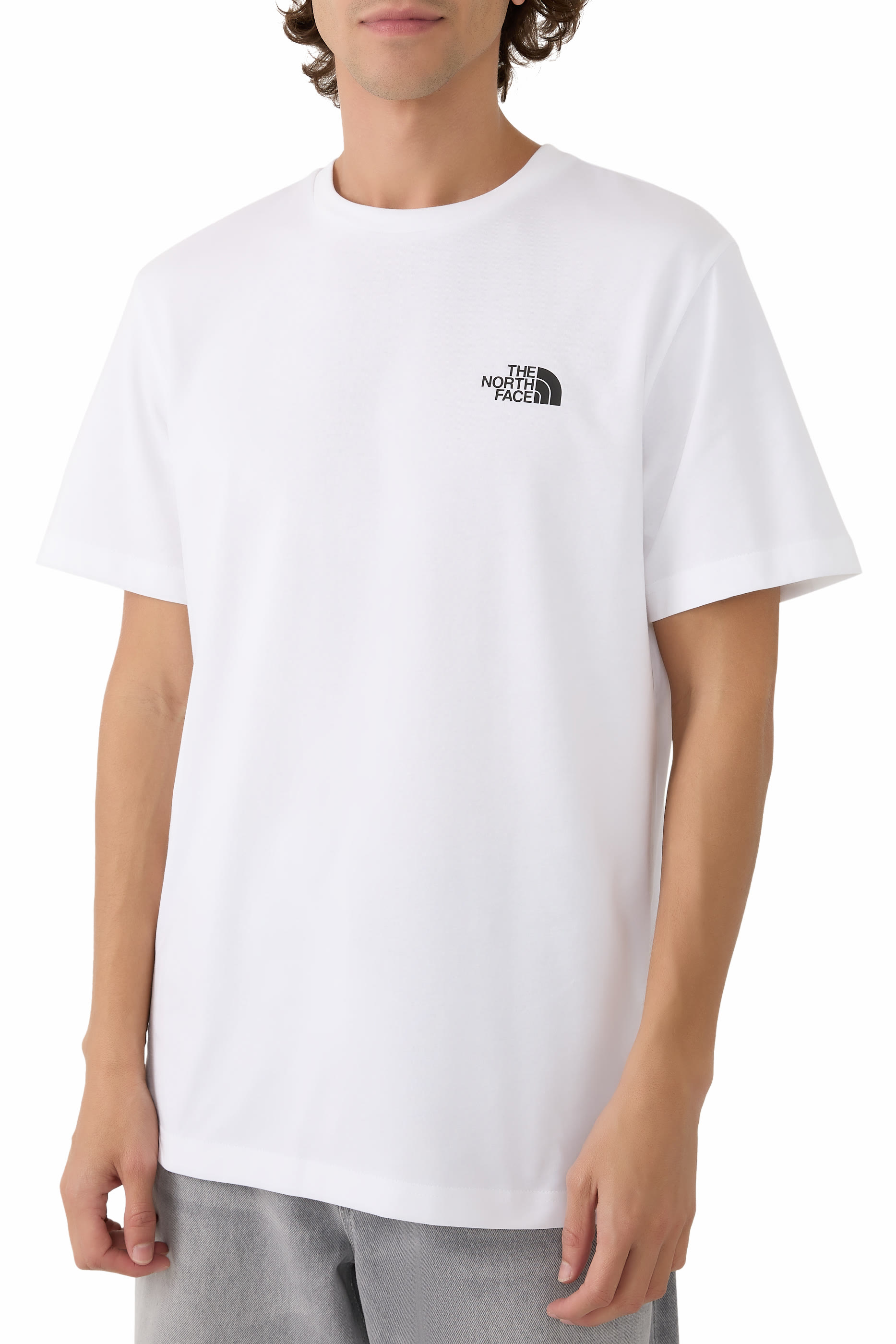 Short-Sleeve Simple Dome T-Shirt