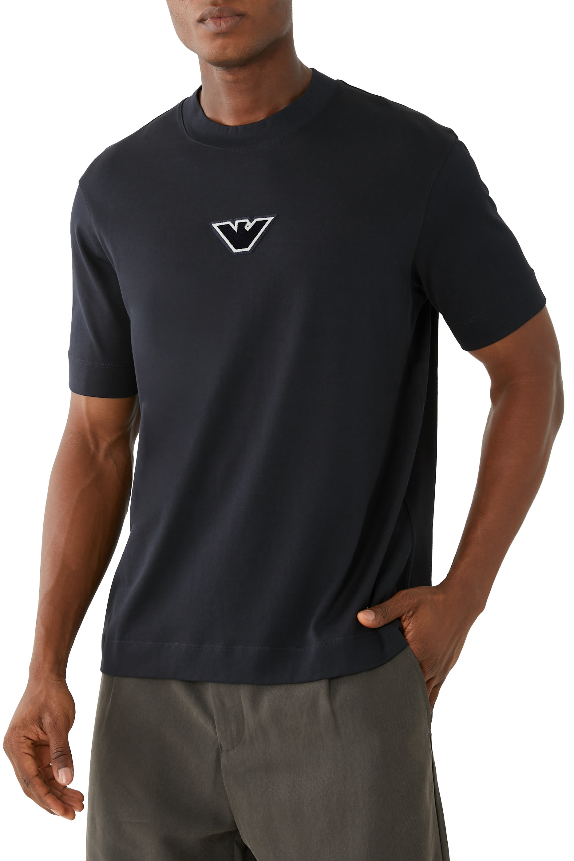 Eagle Logo Short-Sleeve T-Shirt