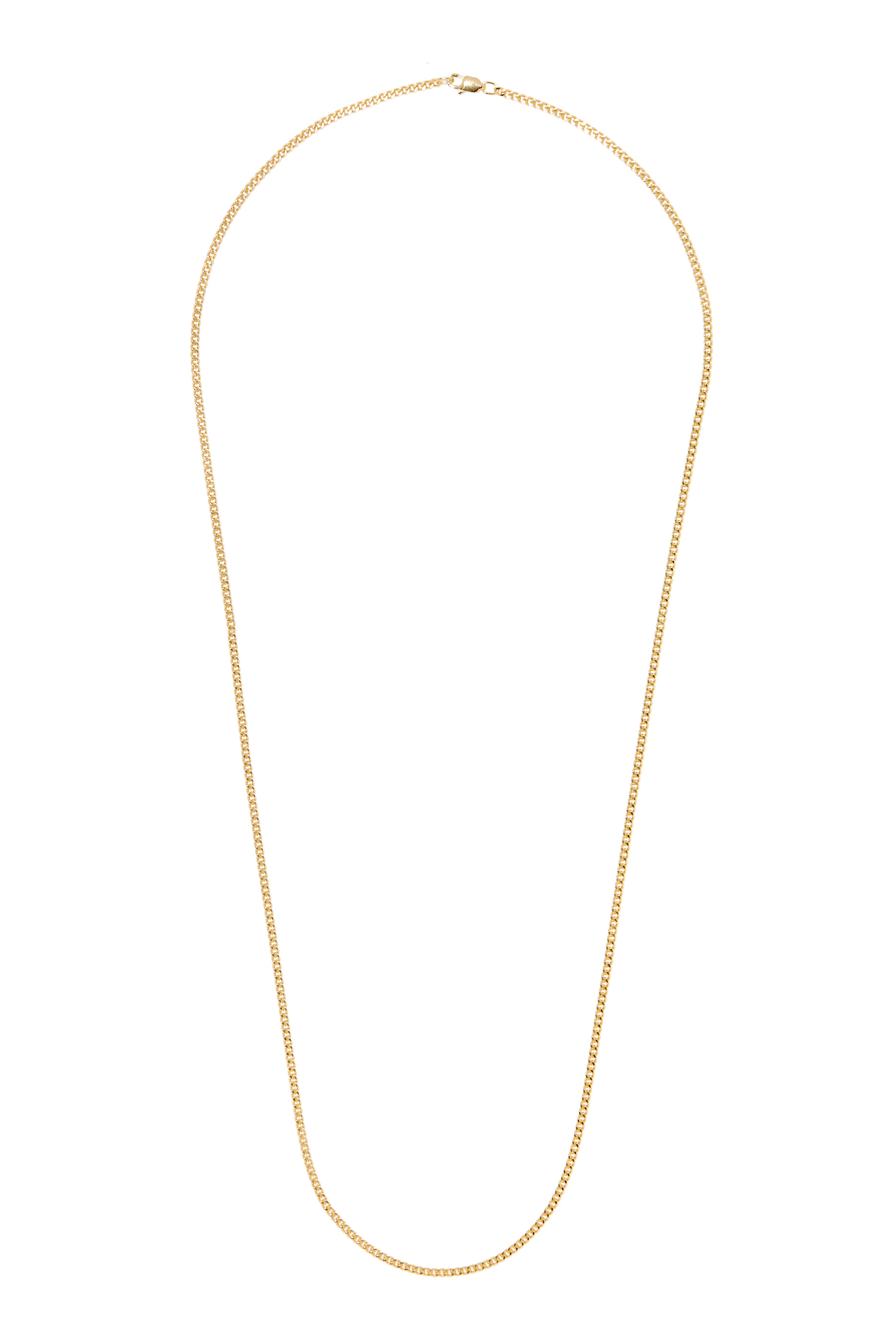 Cuban Chain in Gold Vermeil