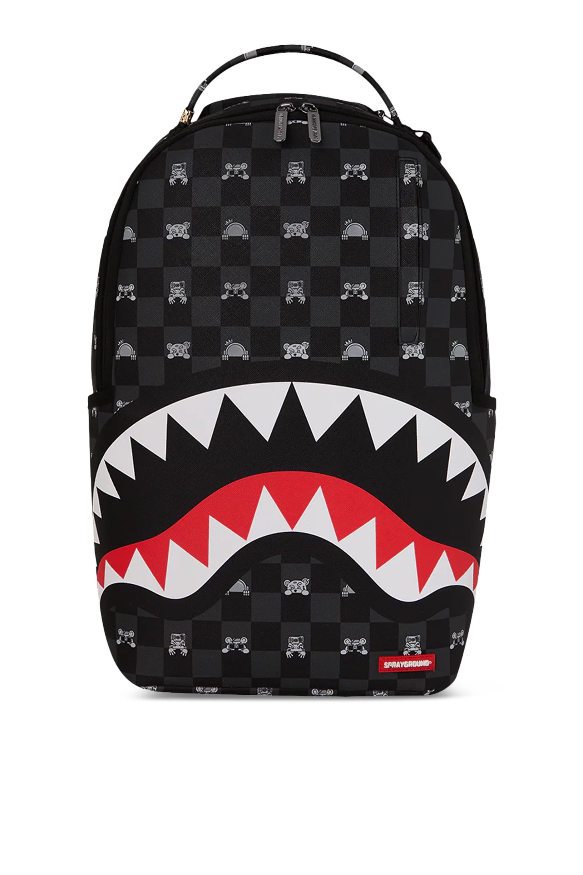 Kids Peeking Character Check Backpack