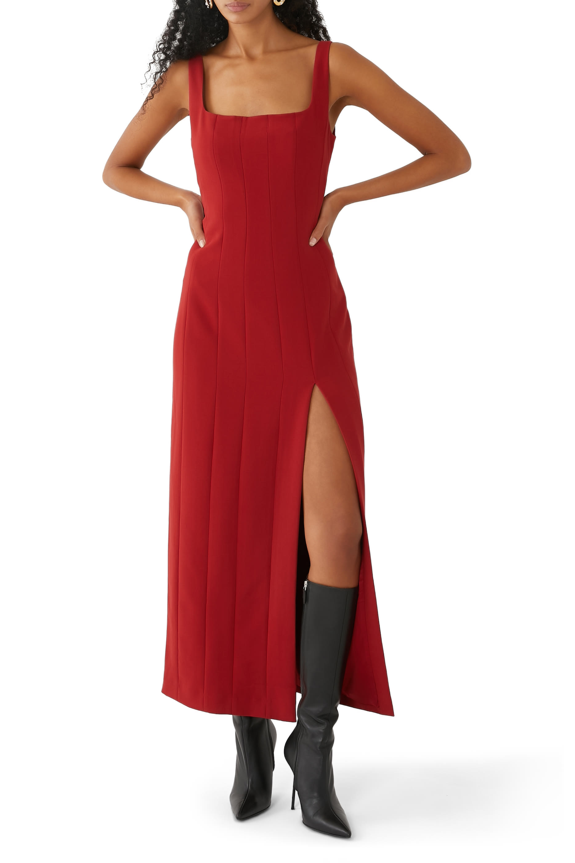 Ankle Portrait Dress