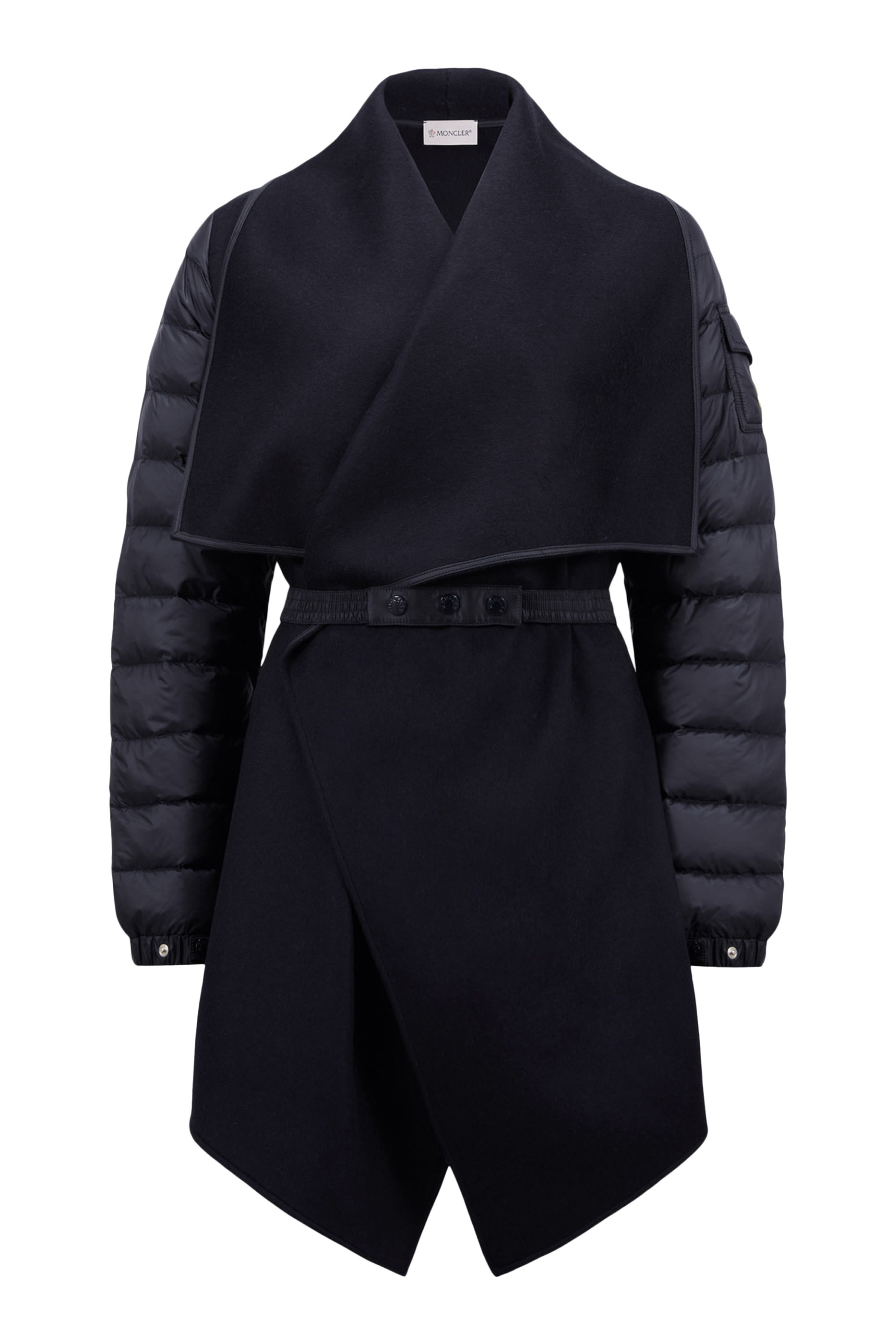 Padded Wool Felt Cape 