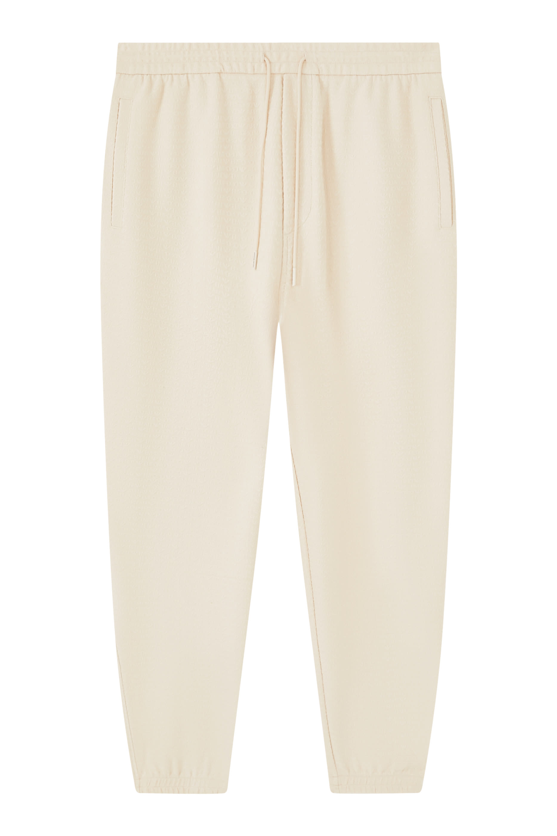 Micro EA Text Logo Drawstring Joggers