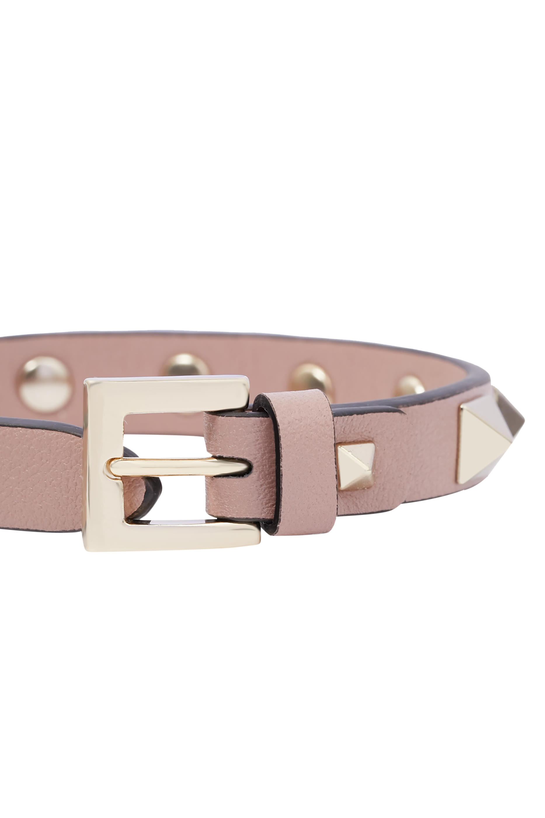 Rockstud Small Leather Bracelet