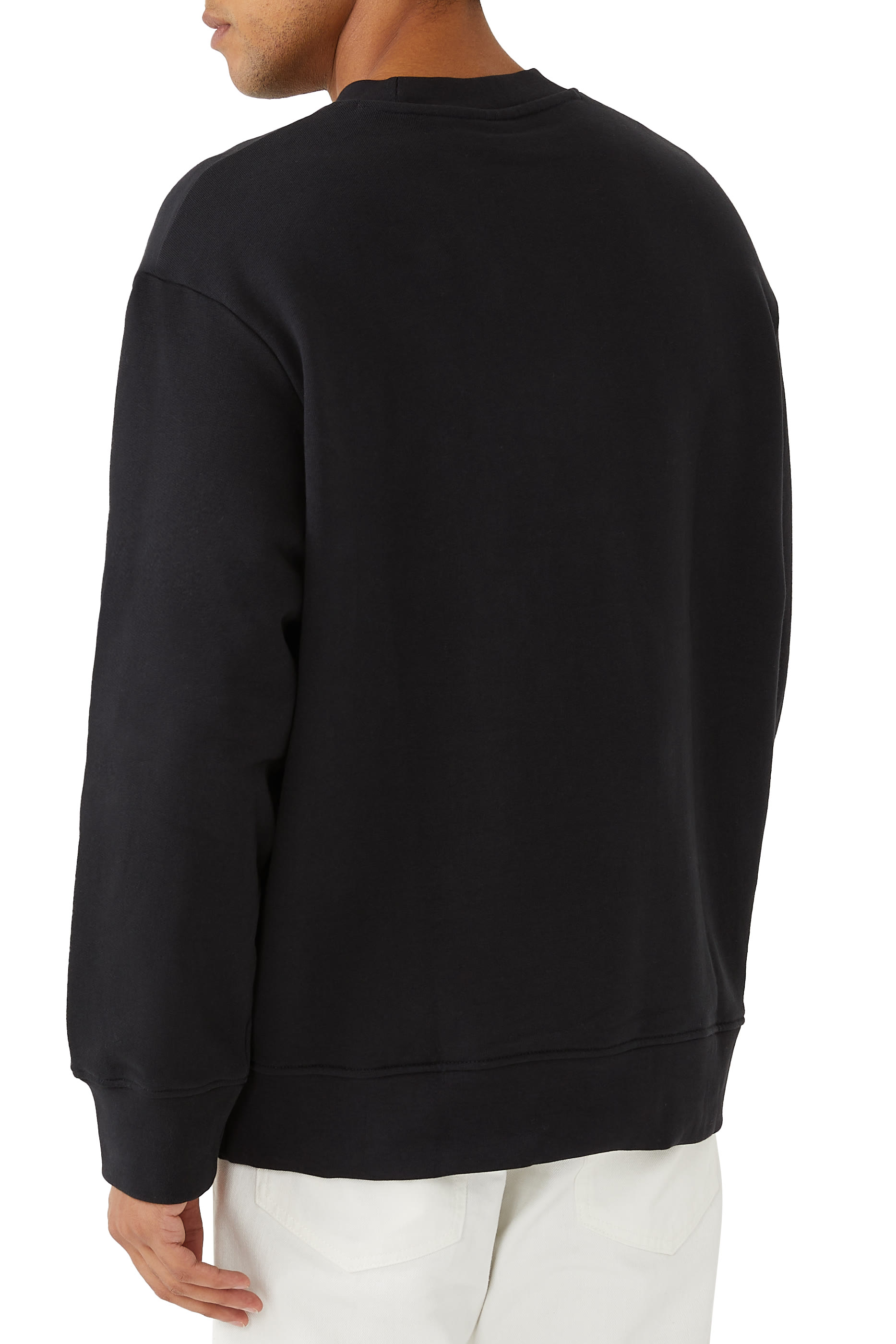 Logo Print Crewneck Sweatshirt