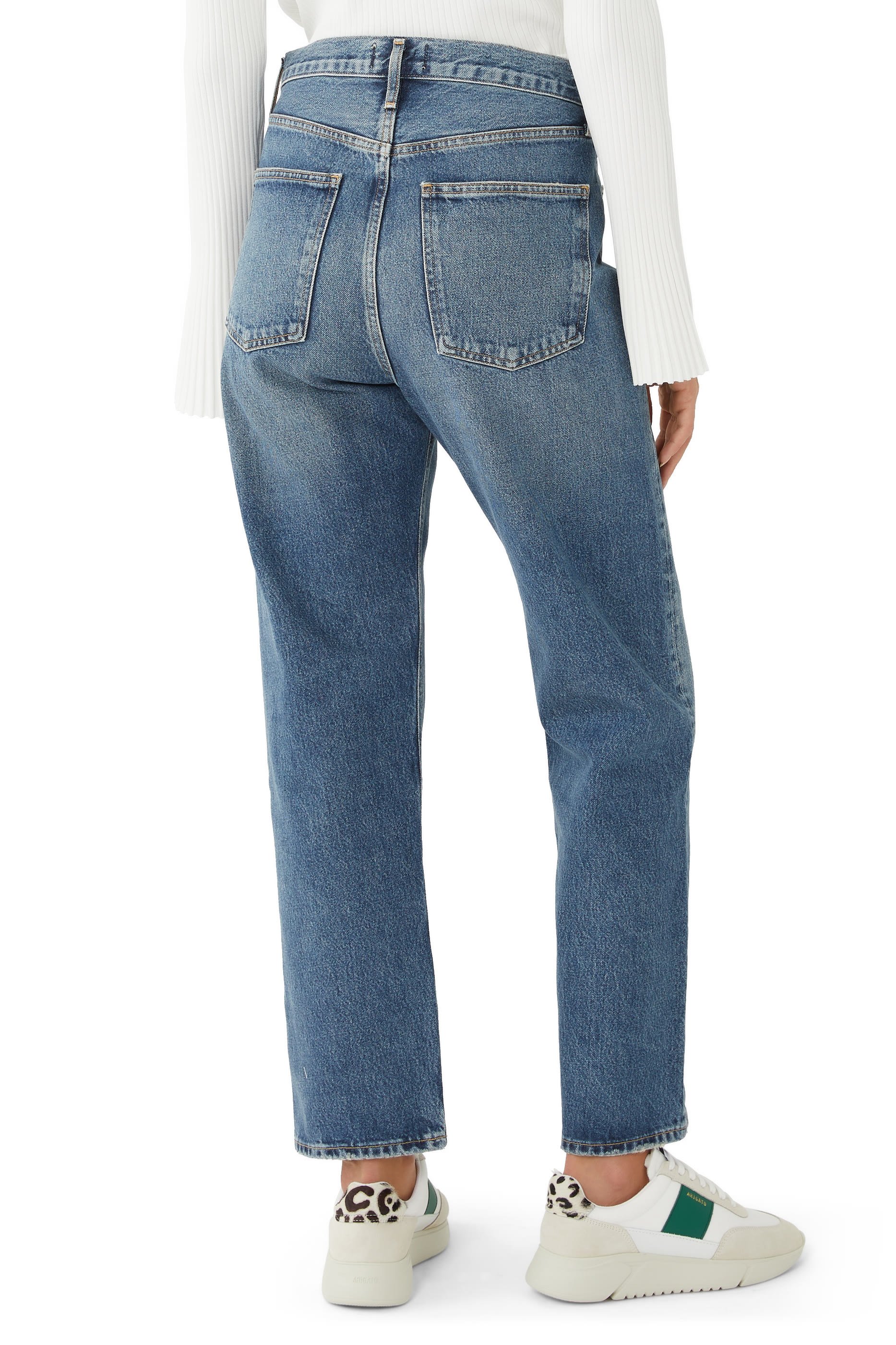 90s Mid Rise Straight Jeans