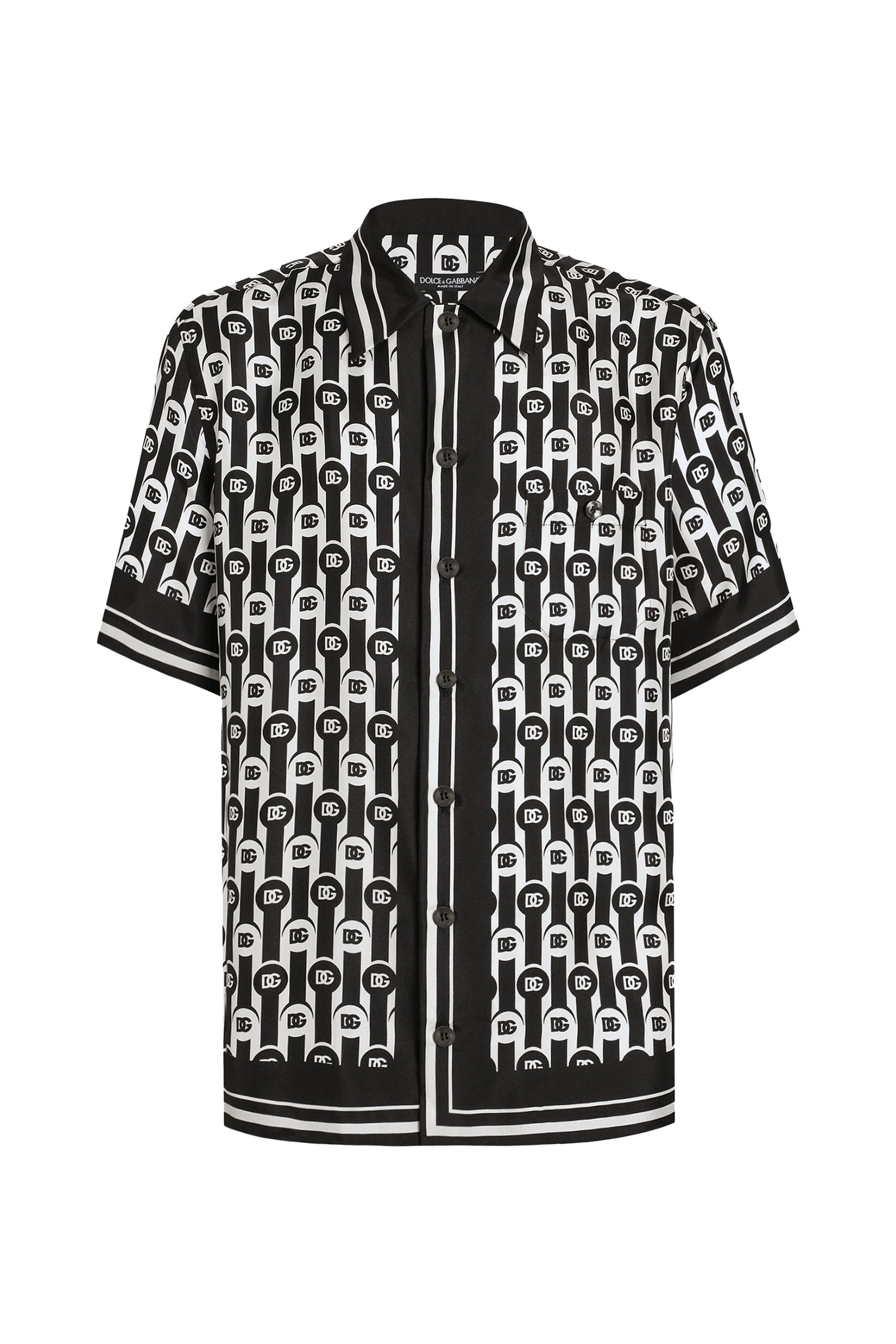 Logo-Print Patterned Shorts