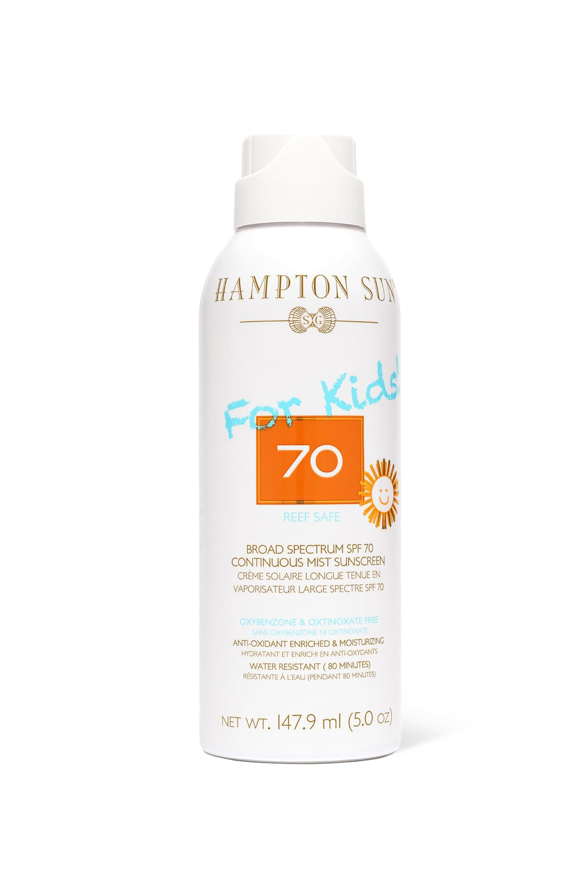 SPF 70 Continuous Mist for Kids