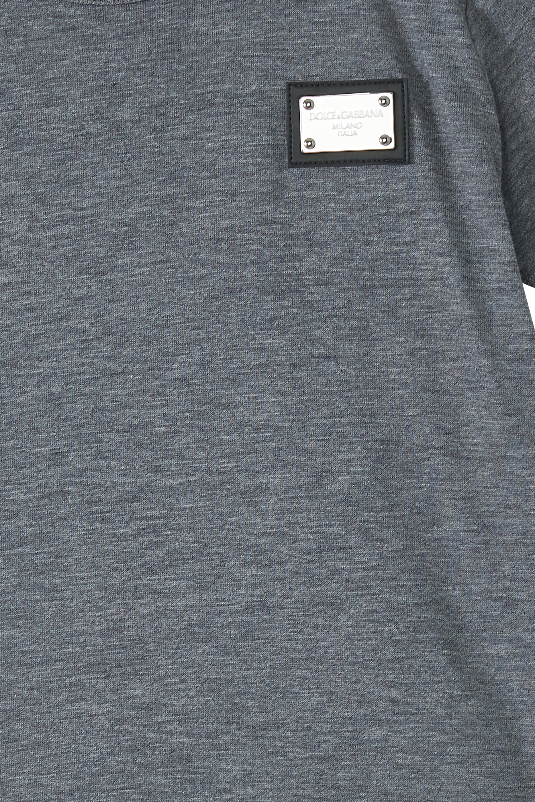 Kids Jersey T-Shirt with Logo Tag