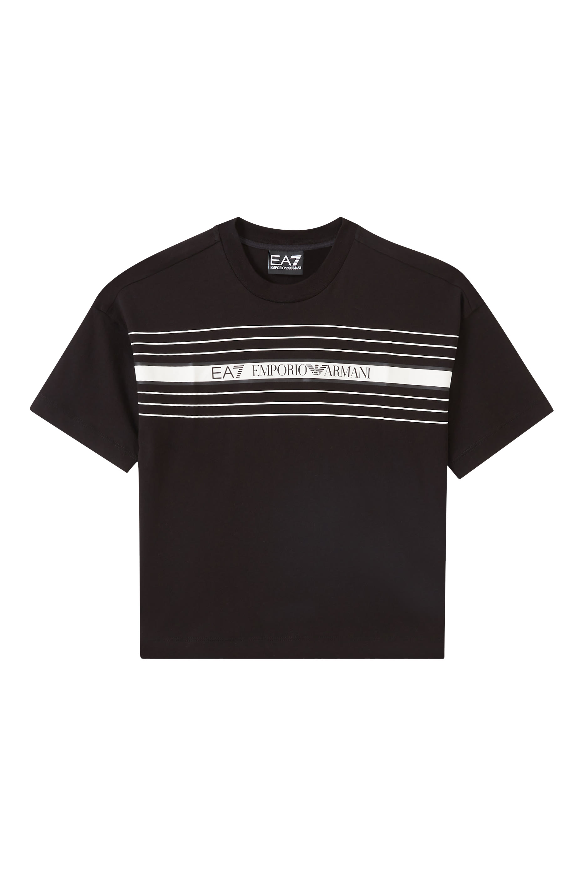 Kids EA7 Logo T-Shirt