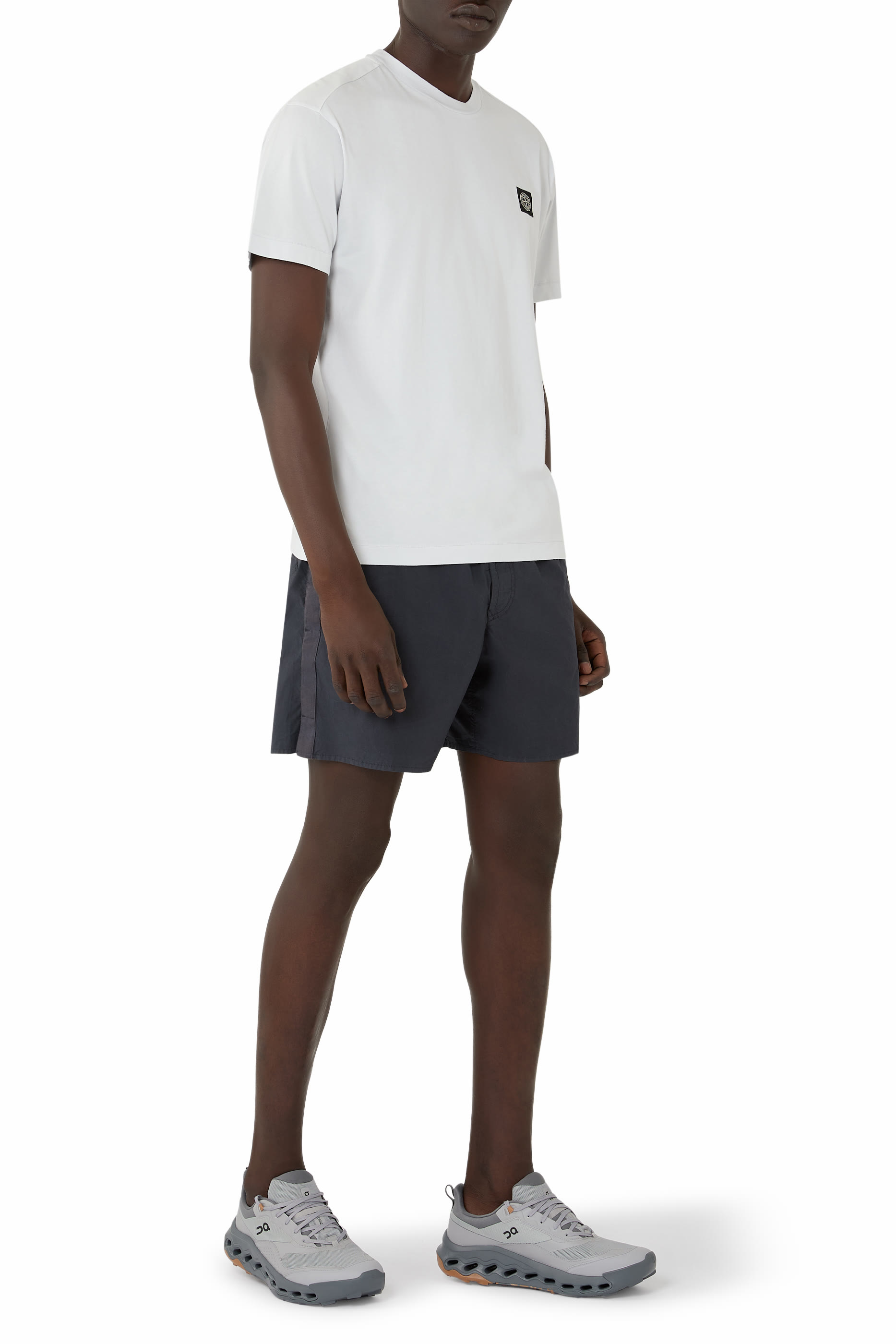 Loose-Wide-Leg-Fit Bermuda Shorts