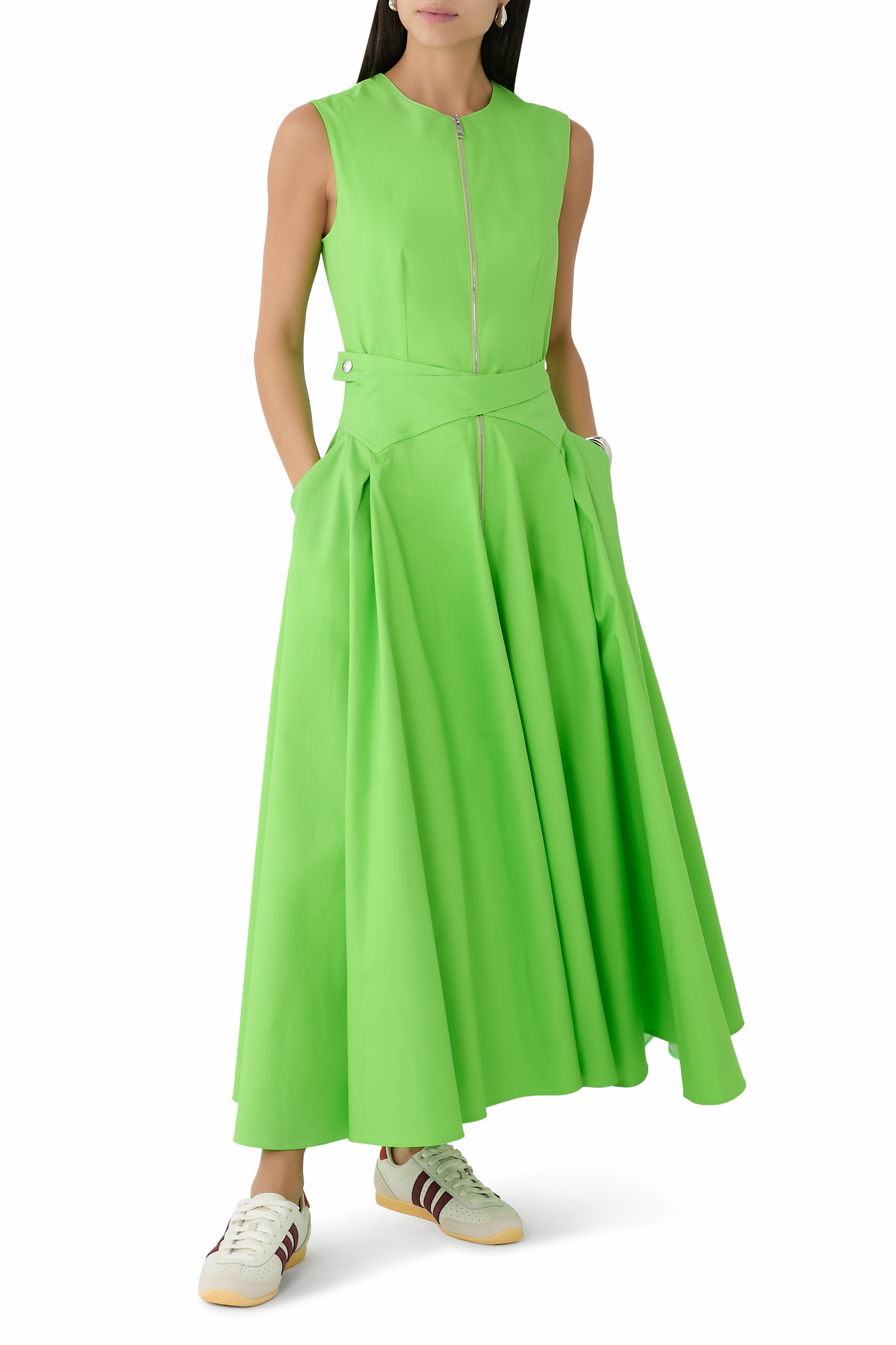 Sleeveless Midi Dress