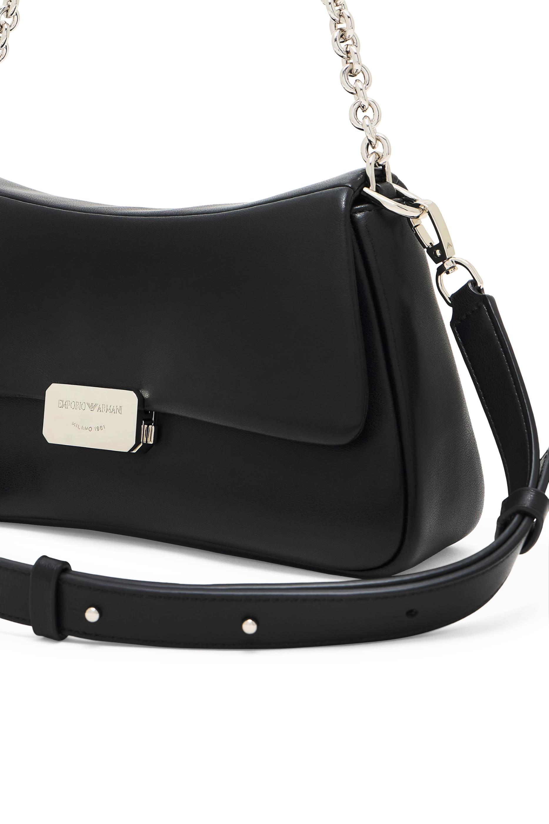 Soft Leather Shoulder Bag 