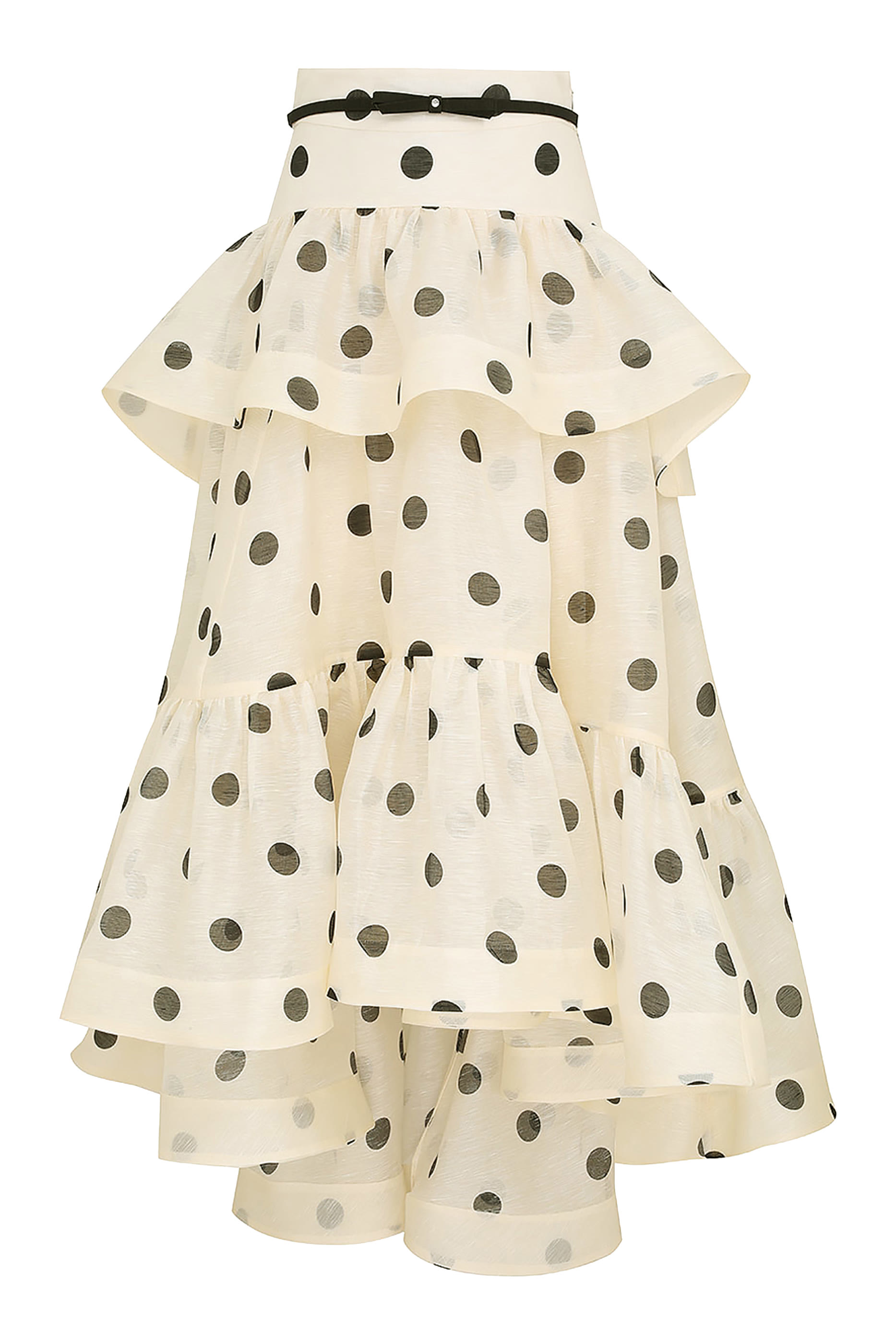 Crush High-Low Tiered Skirt