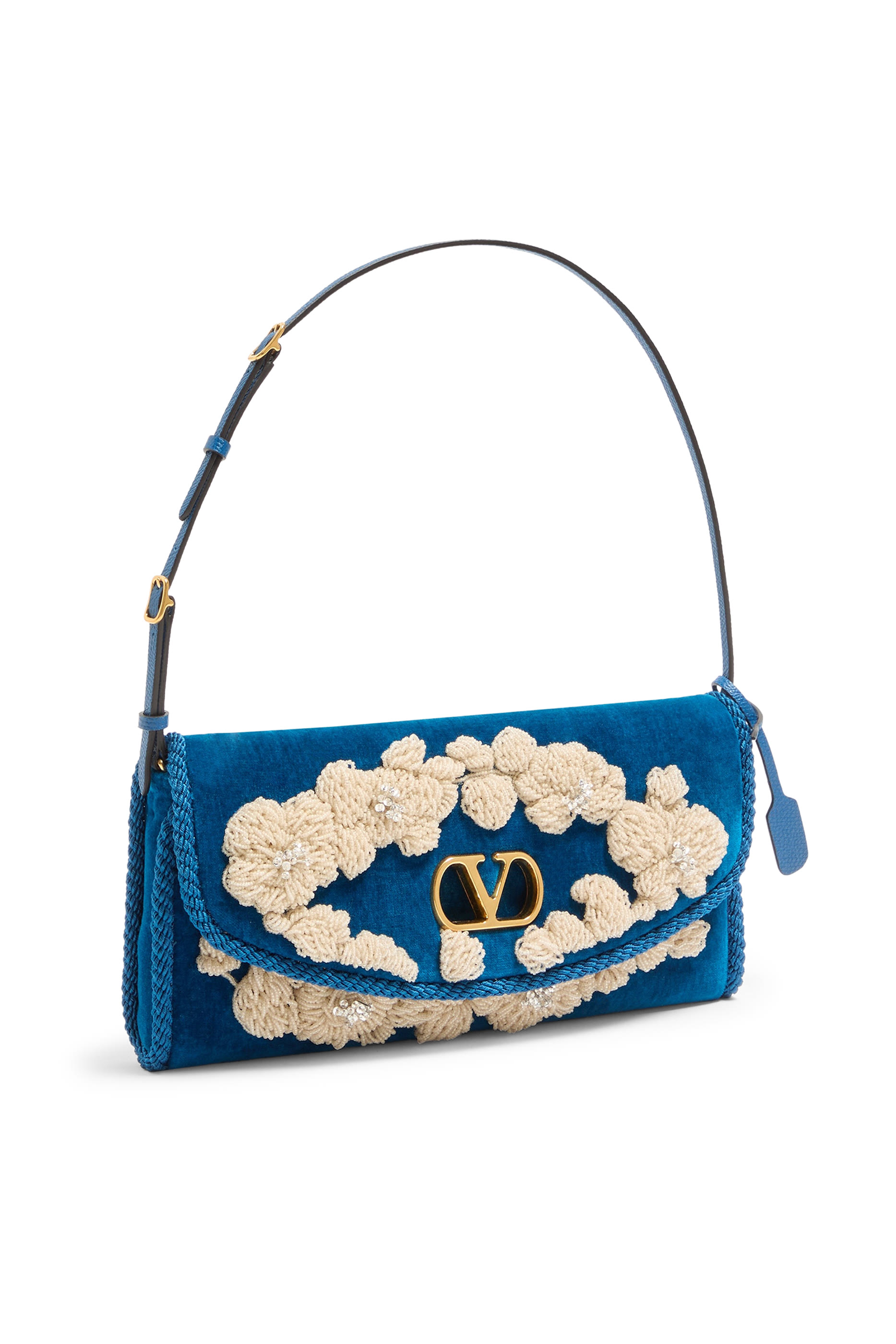  DeVain Embroidered Small Shoulder Bag 
