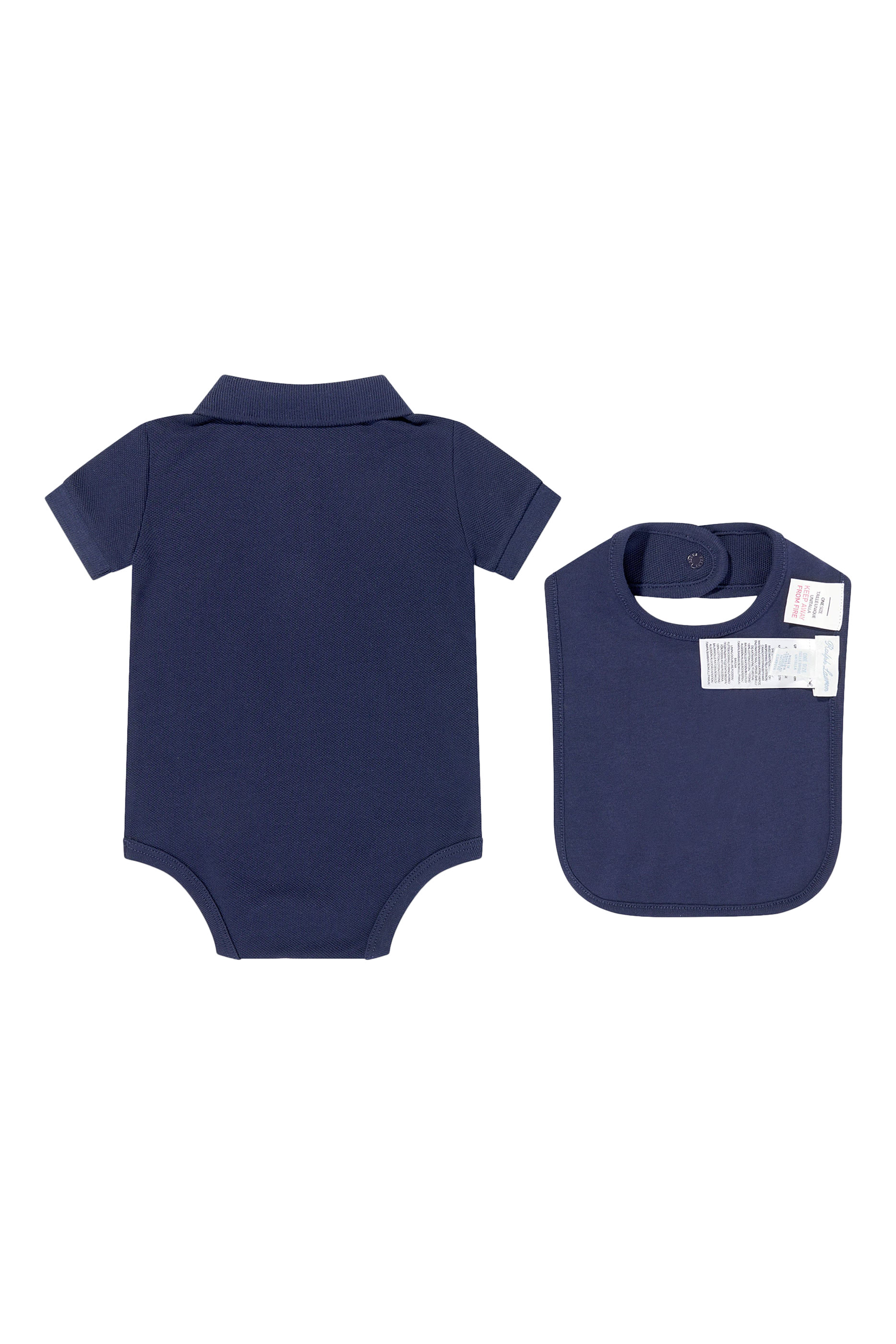 Kids Logo Romper and Bib Set 