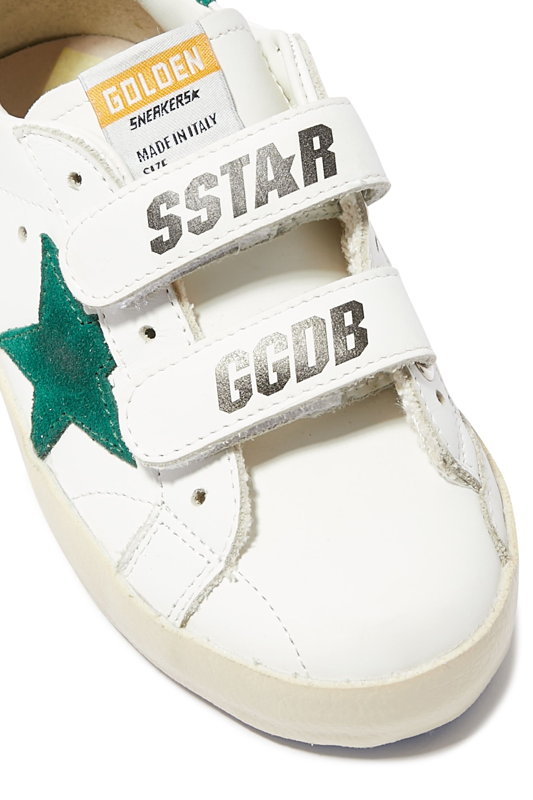 Kids Velcro-Strap Old School Sneakers