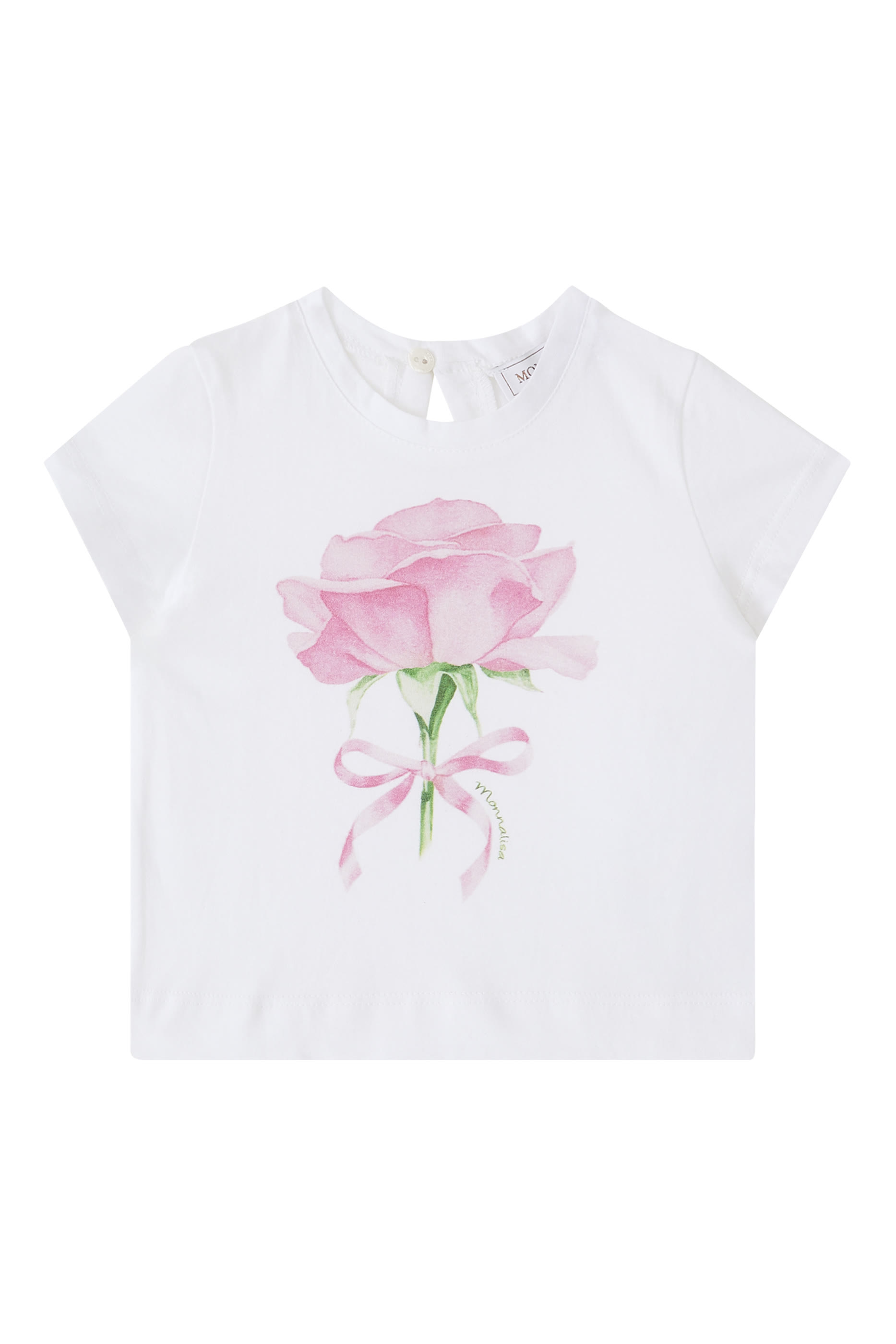 Kids Rose-Print T-Shirt
