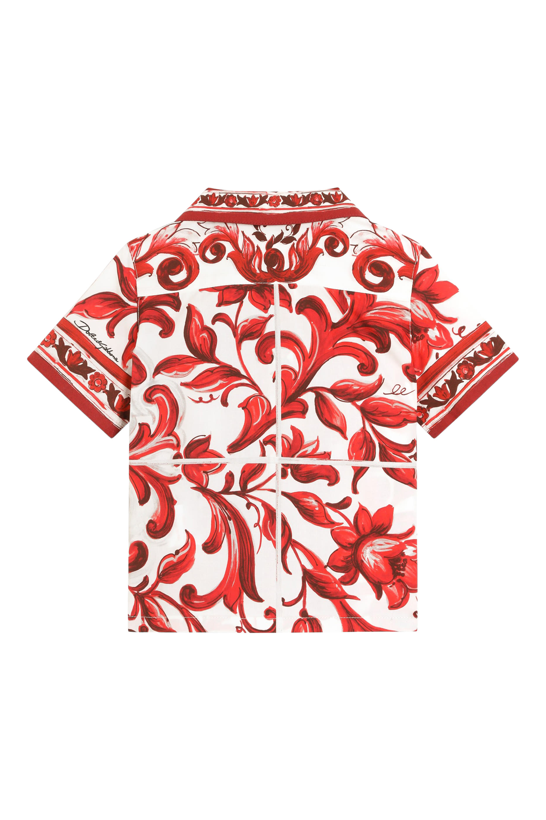 Kids Majolica-Print Shirt