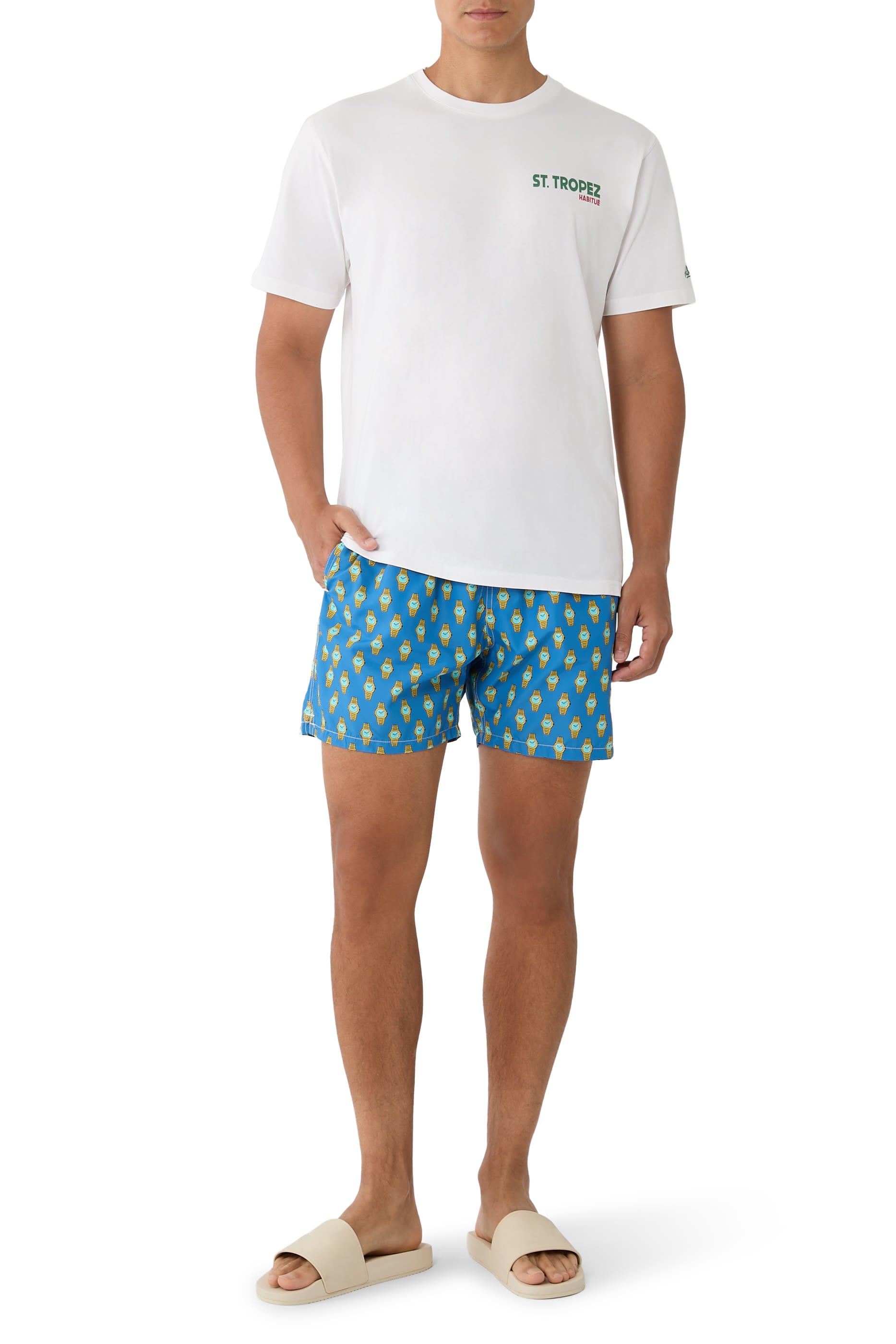 Printed Swim Shorts 