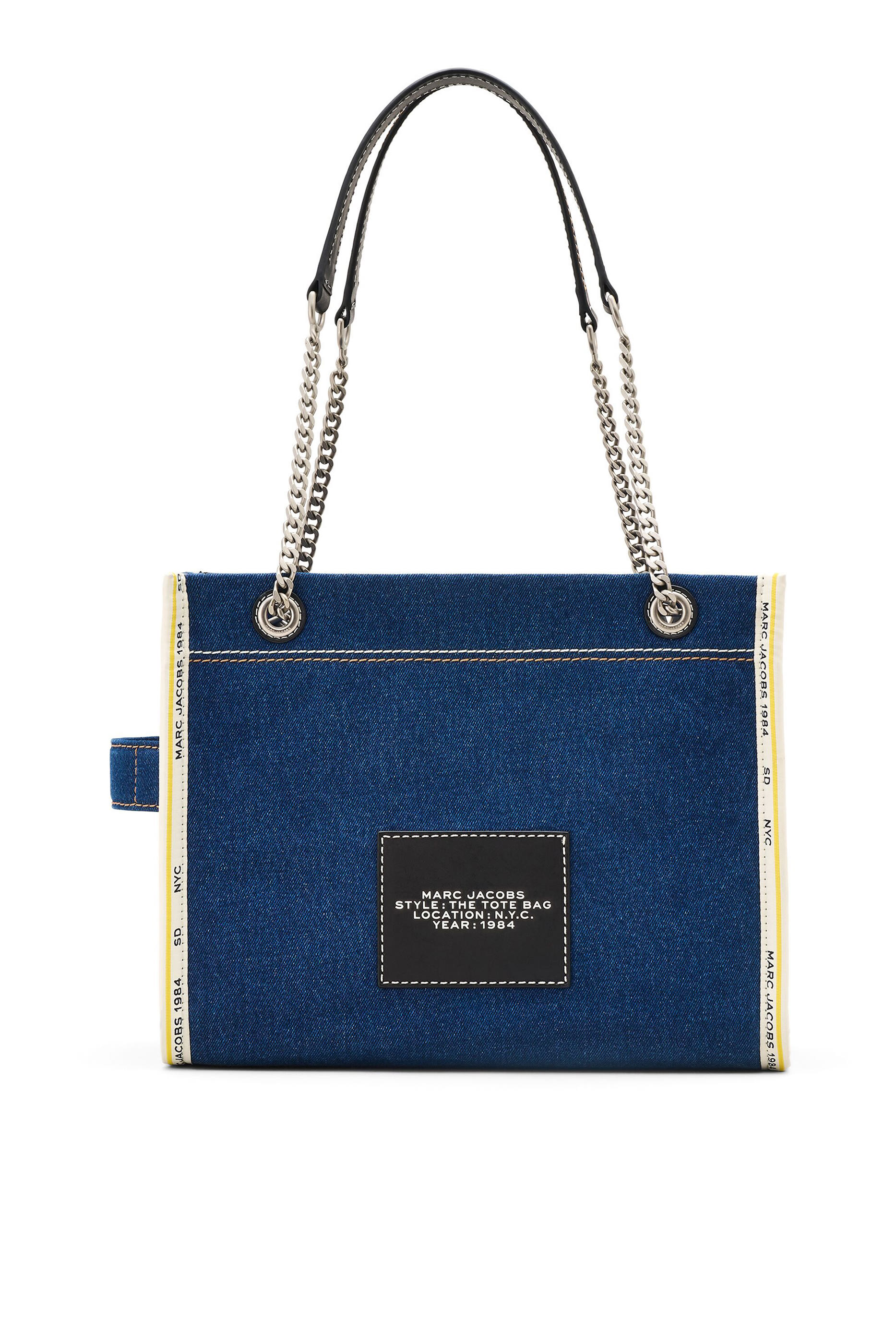 The Denim Chain Tote Bag