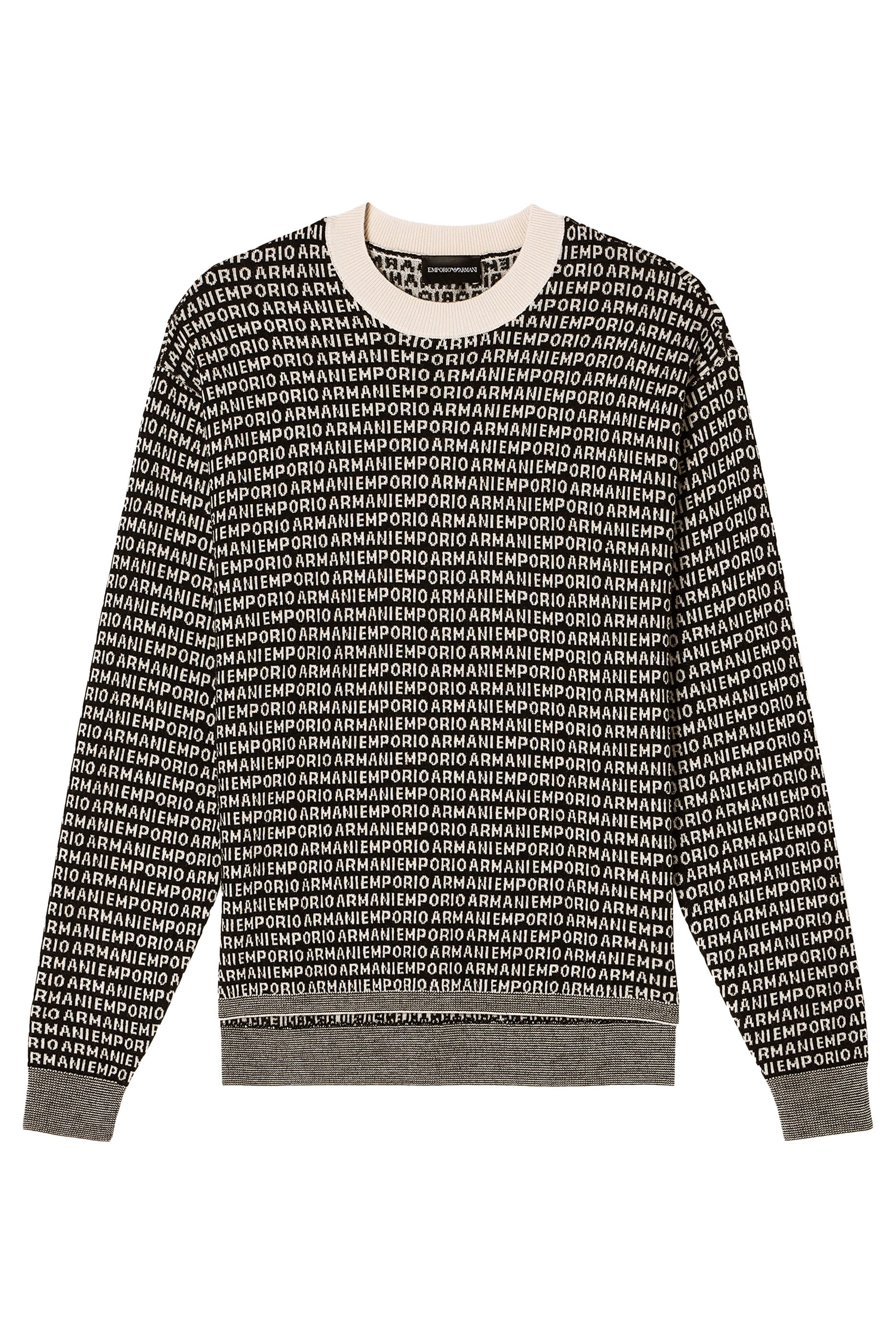  Virgin Wool Jumper With Signature Logo