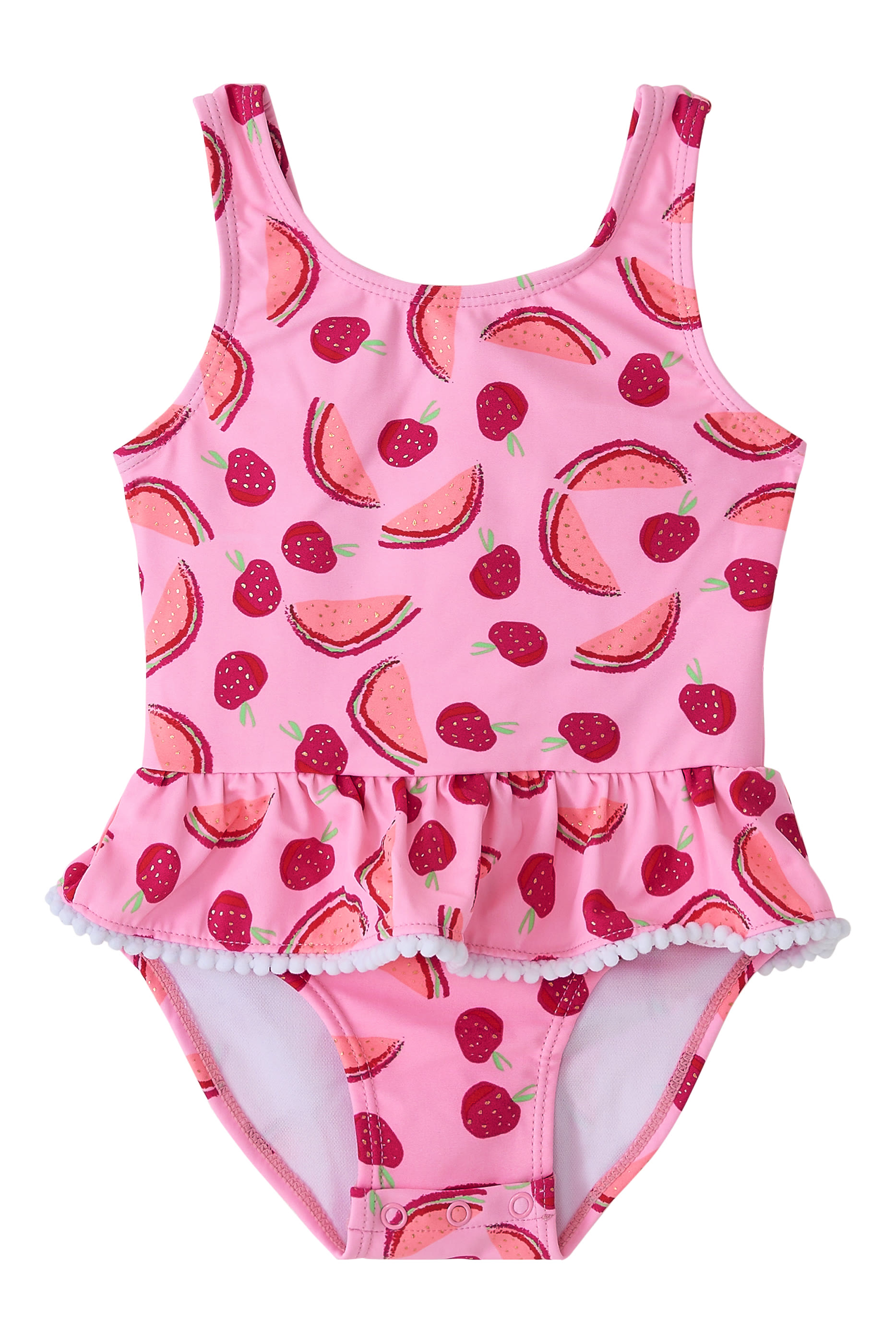 Berry Sweet Skirt Swimsuit