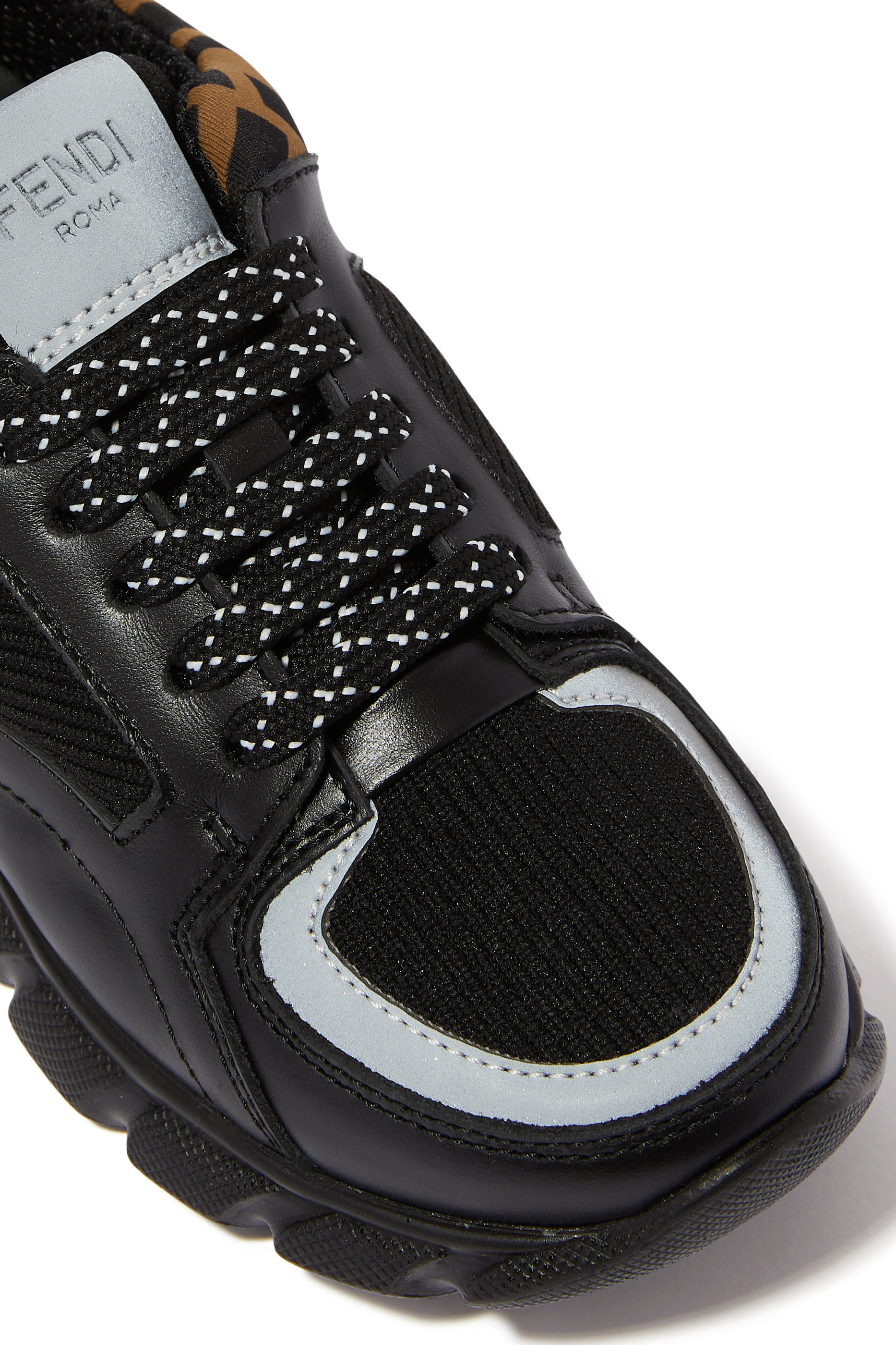 Kids Nappa Leather Sneakers