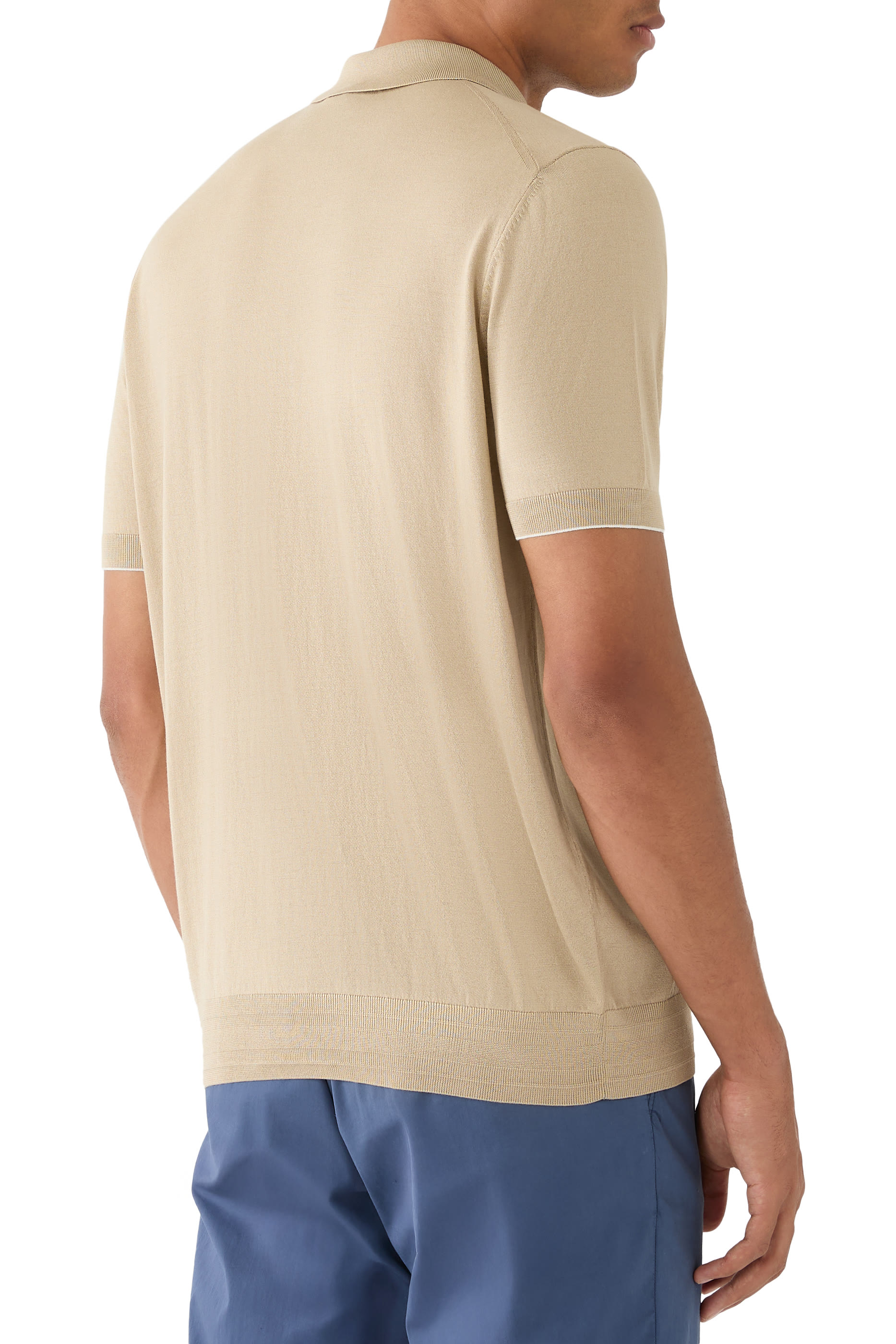 Regular-Fit Knit Polo