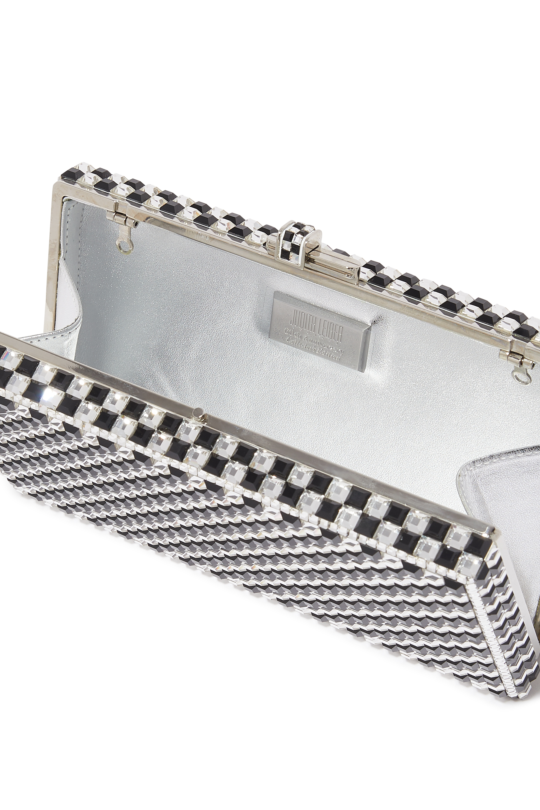 Sleek Rectangular Chessboard Clutch