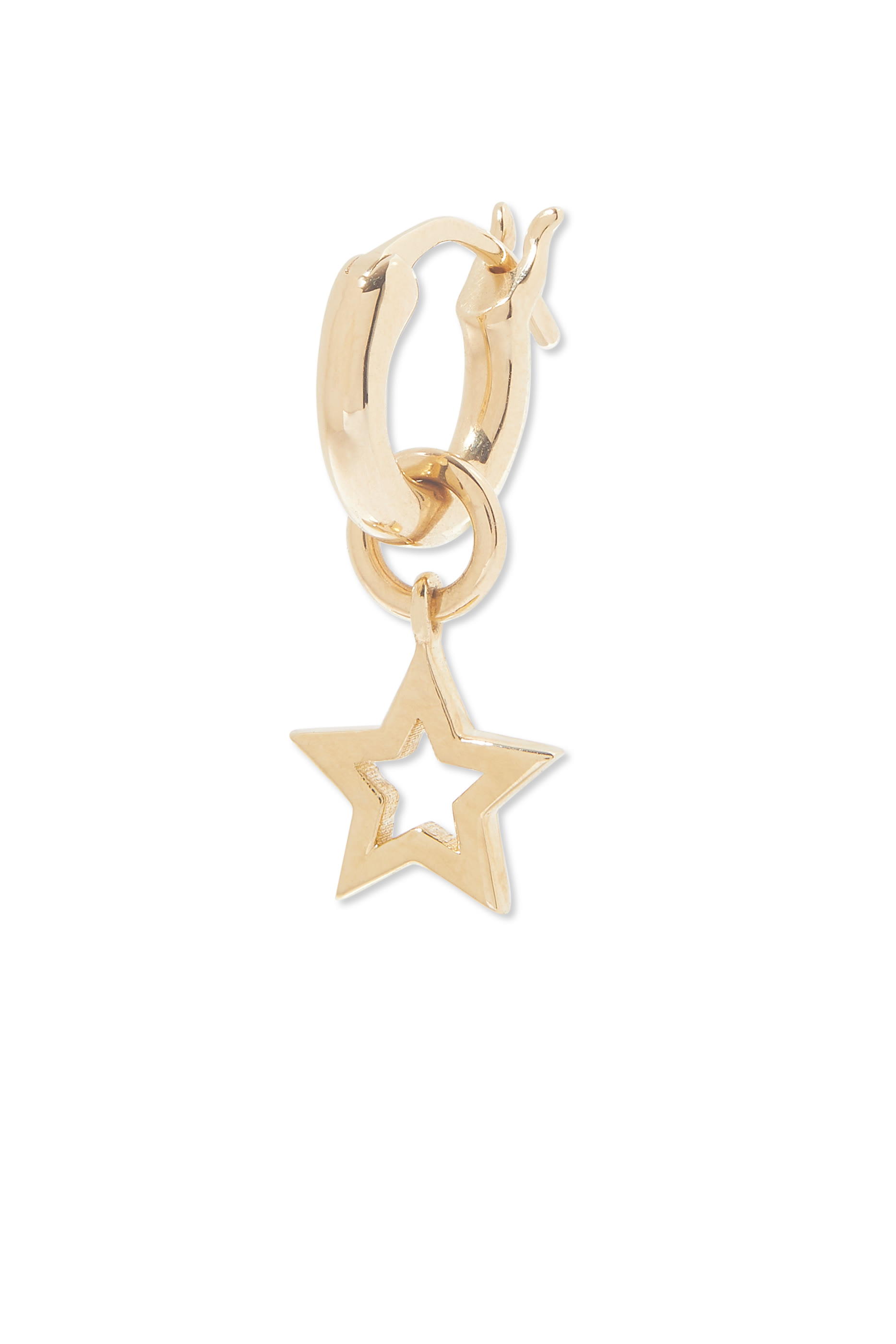 Star Diamond Single Dangly Earring