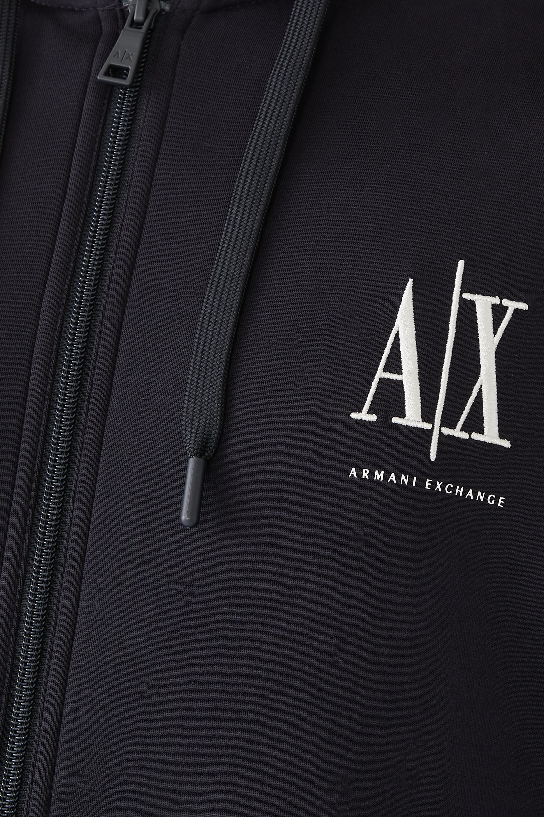 AX Logo Zip-Up Sweatshirt