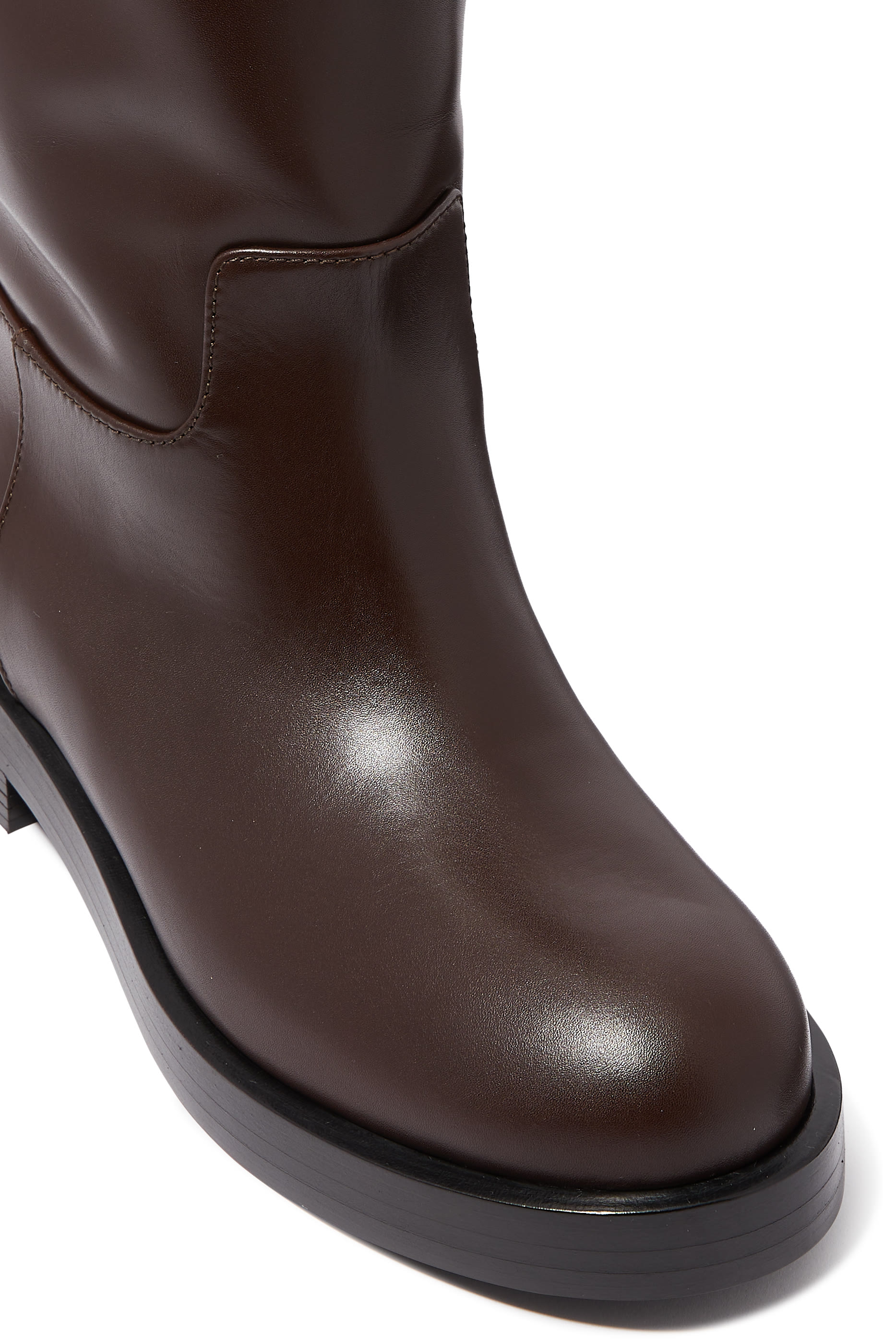 Galaxy Leather Riding Boots