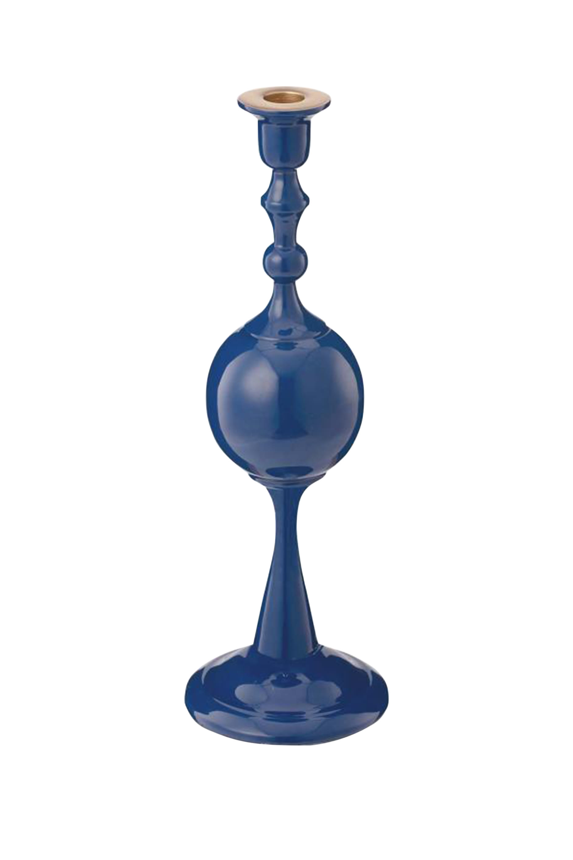 Medium Metal Sphere Candle Holder