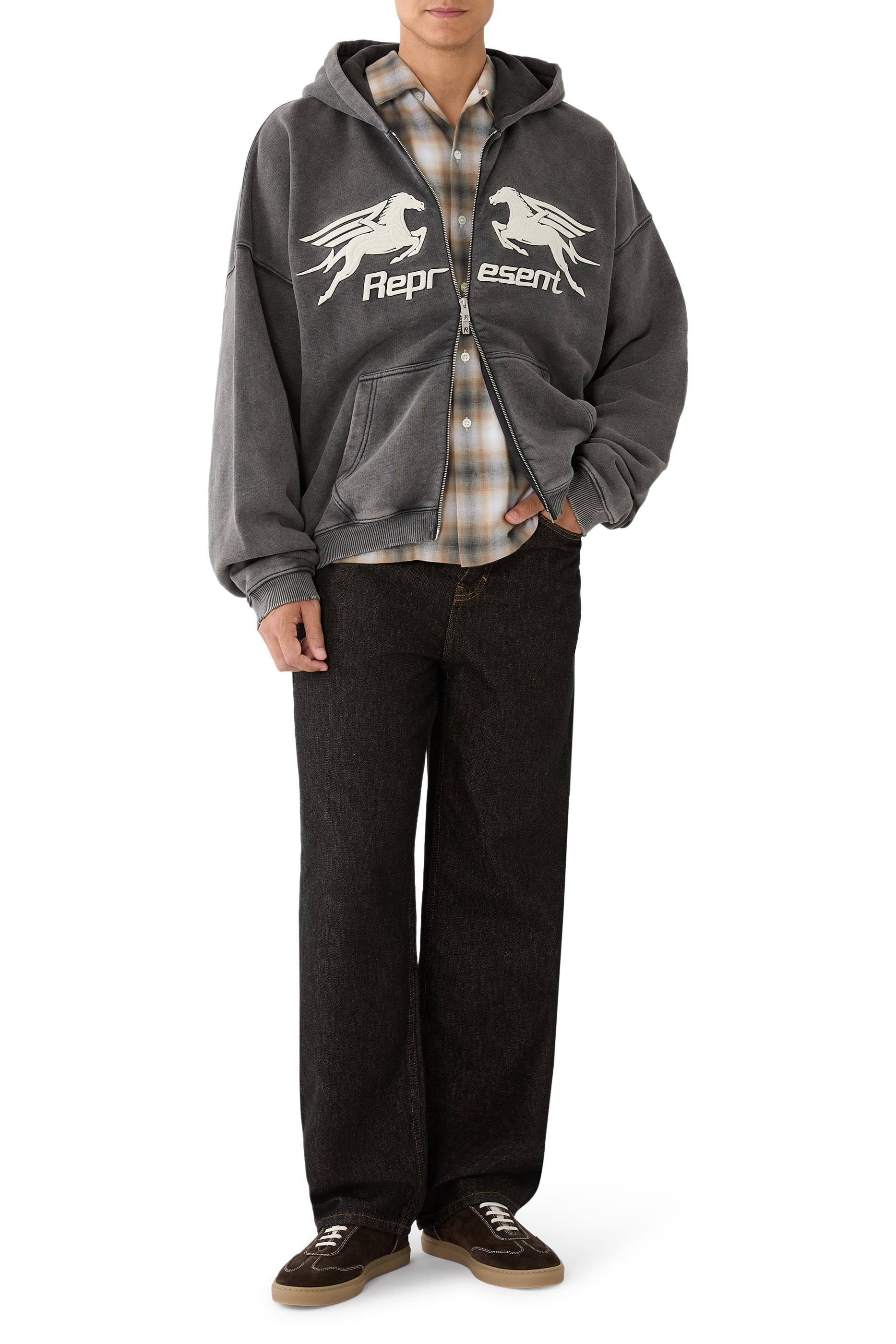 Pegasus Zip-Through Hoodie