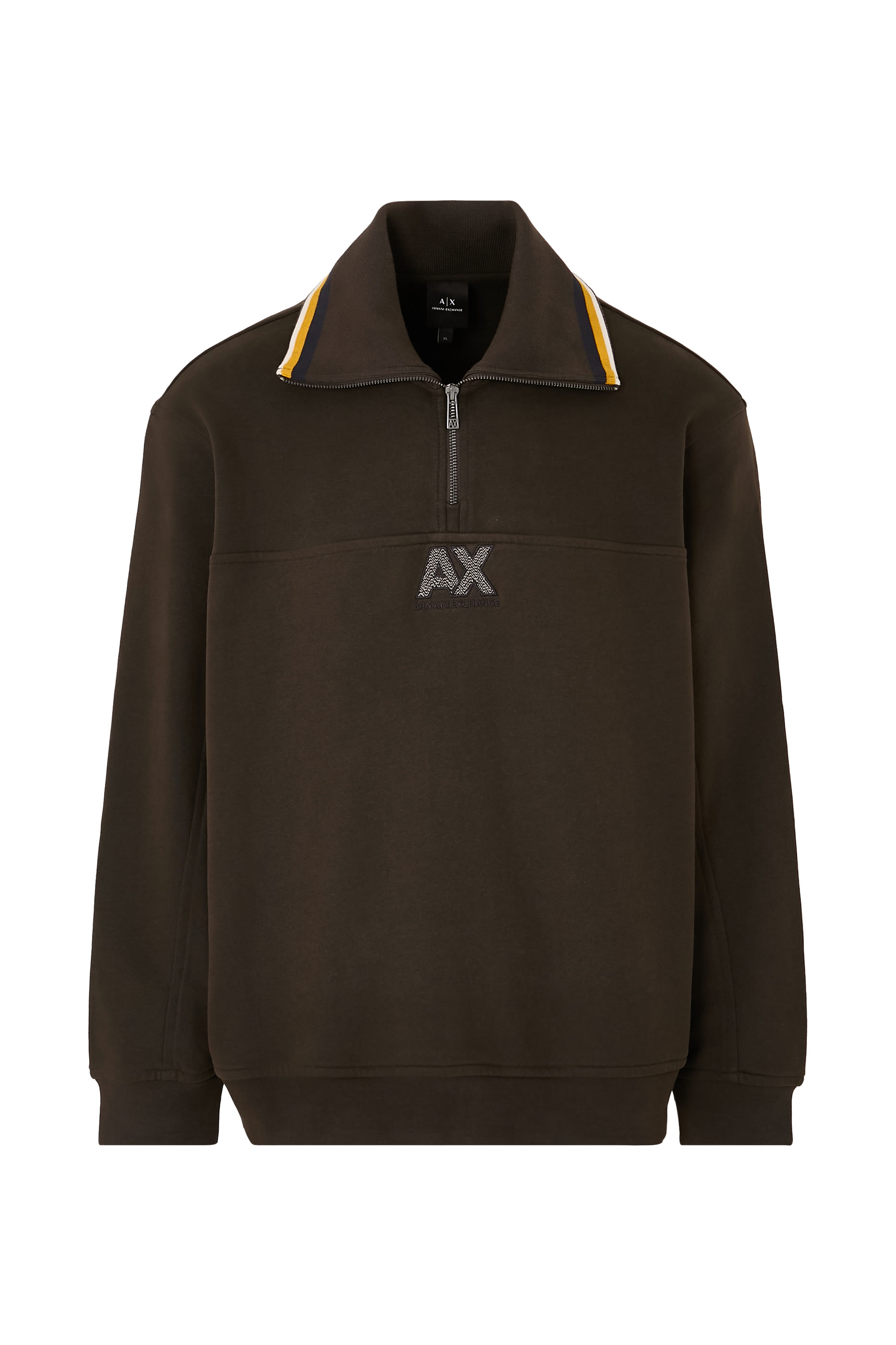 AX Logo Half-Zip Sweatshirt