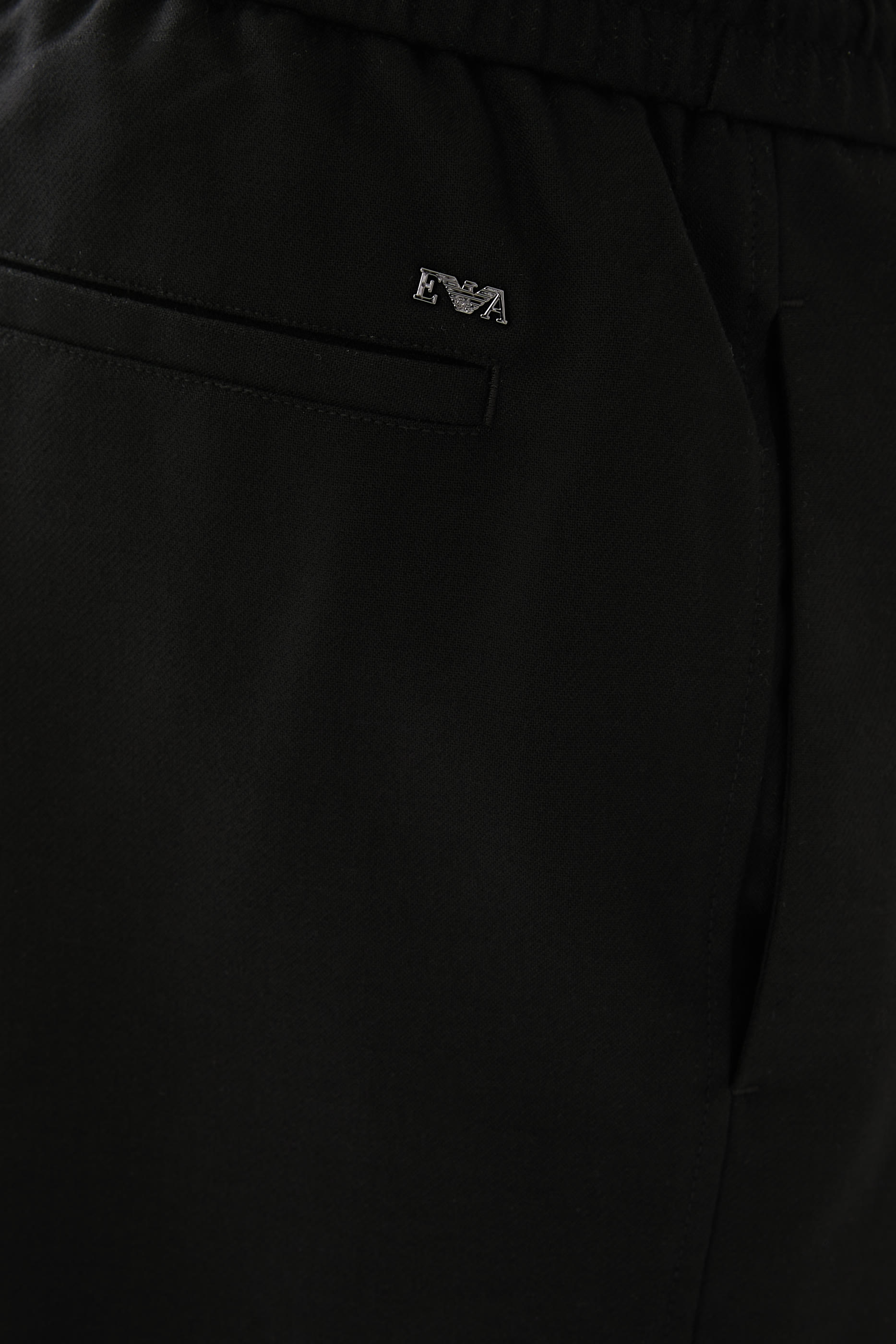 Wool-Blend Drawstring Pants