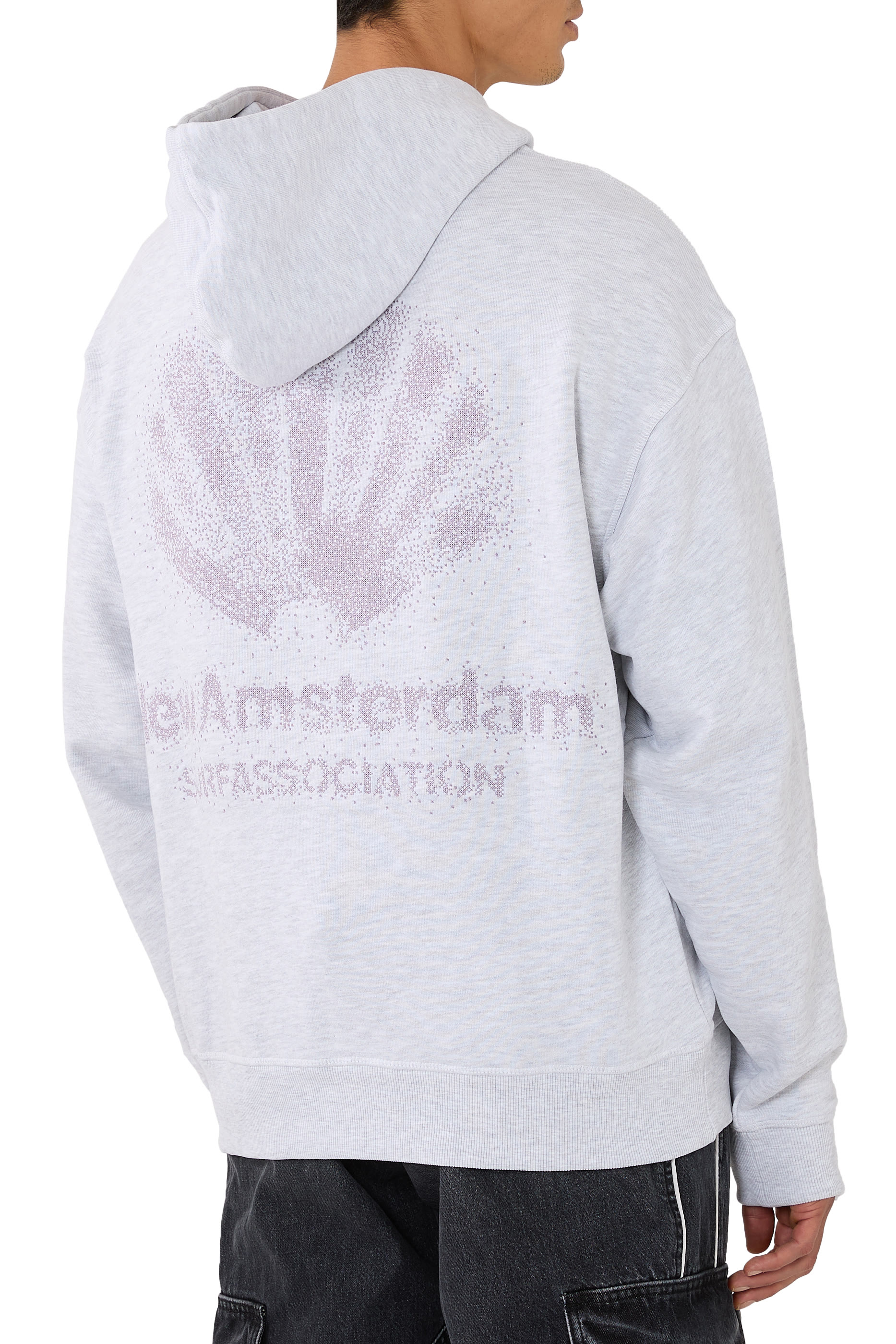 Sprayed Logo Hoodie