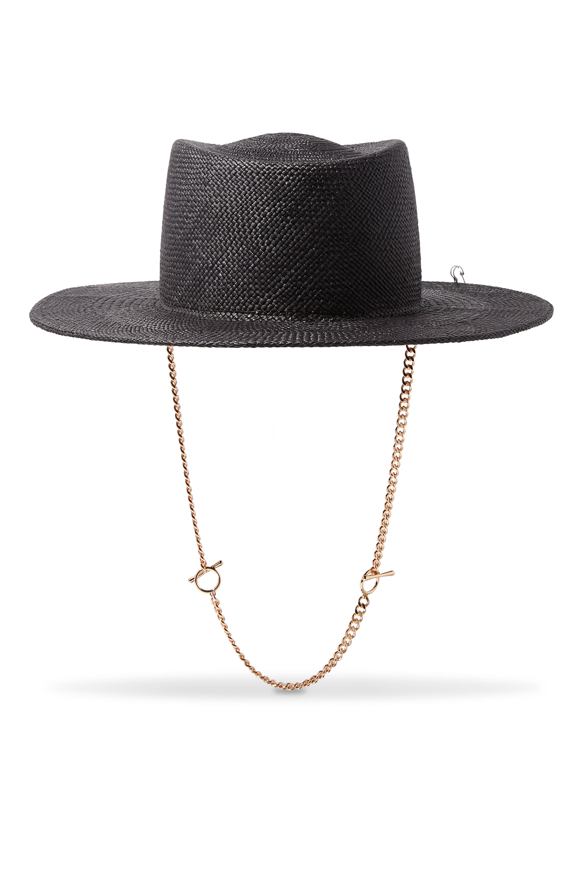 Chain Strap Gambler Hat