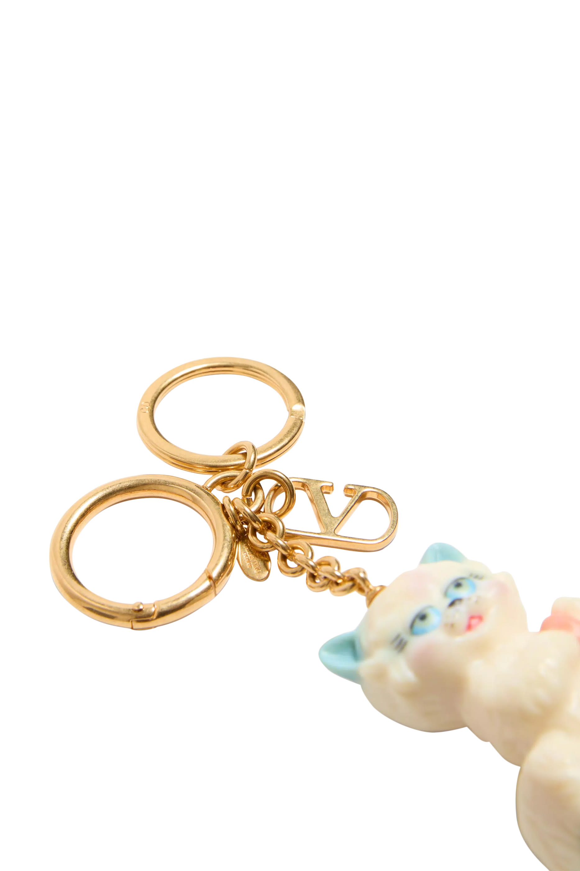 Le Chat De La Maison Bag Charm with Key Ring