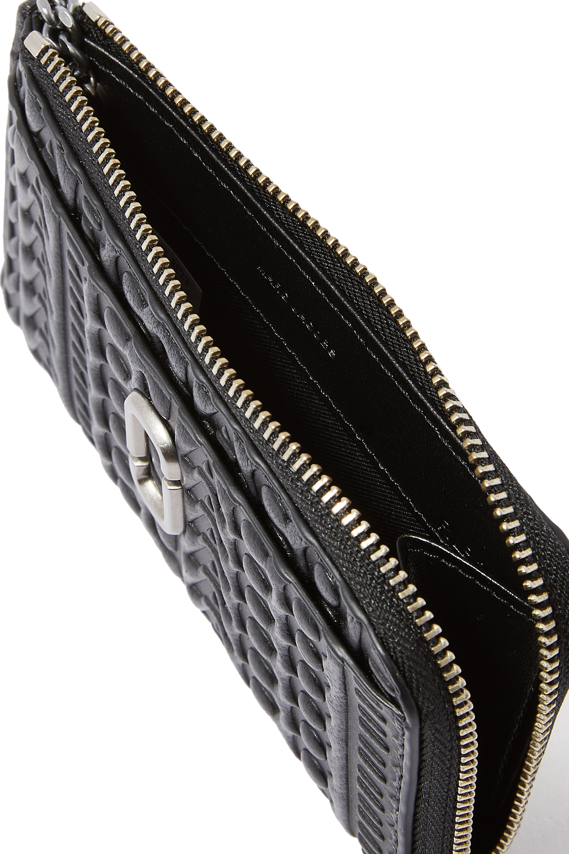 The J Marc Embossed Top Zip Multi Wallet